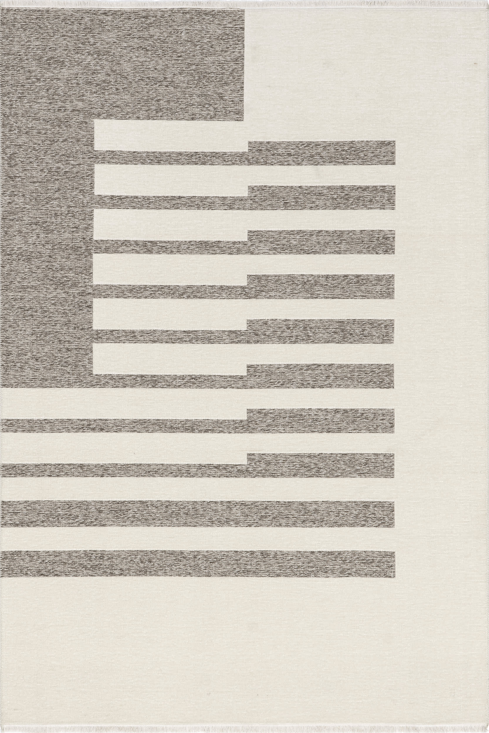 Anneli Geometric Reversible Washable Rug | Beige