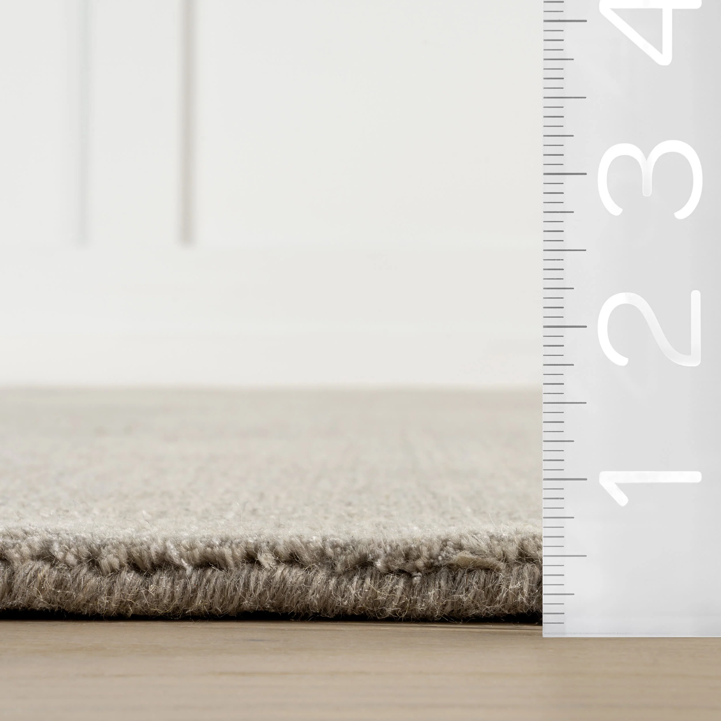 Speckled Wool-Blend Rug | Dove Grey - Image 5
