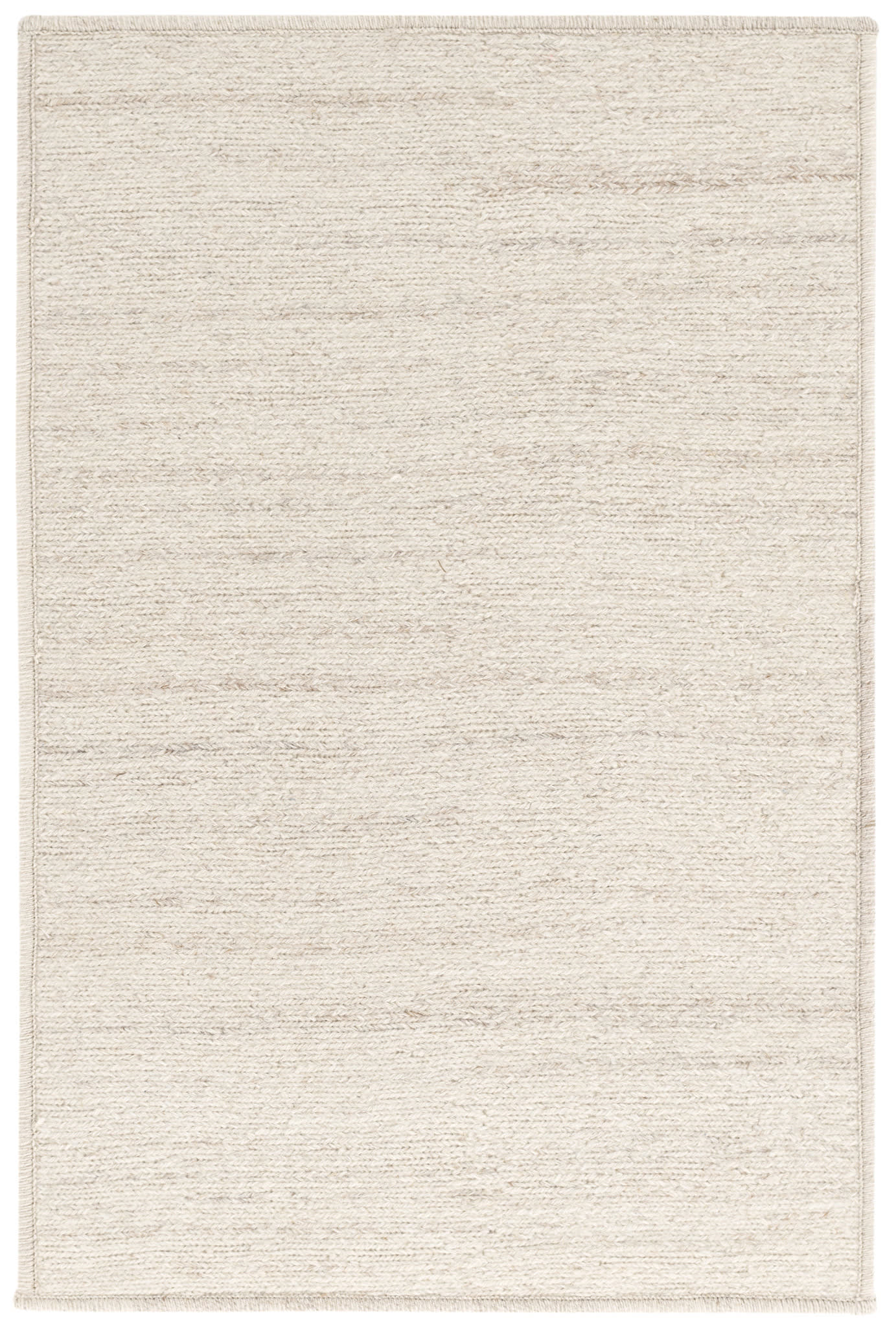 Barlow Woven Wool Custom Rug | Ivory