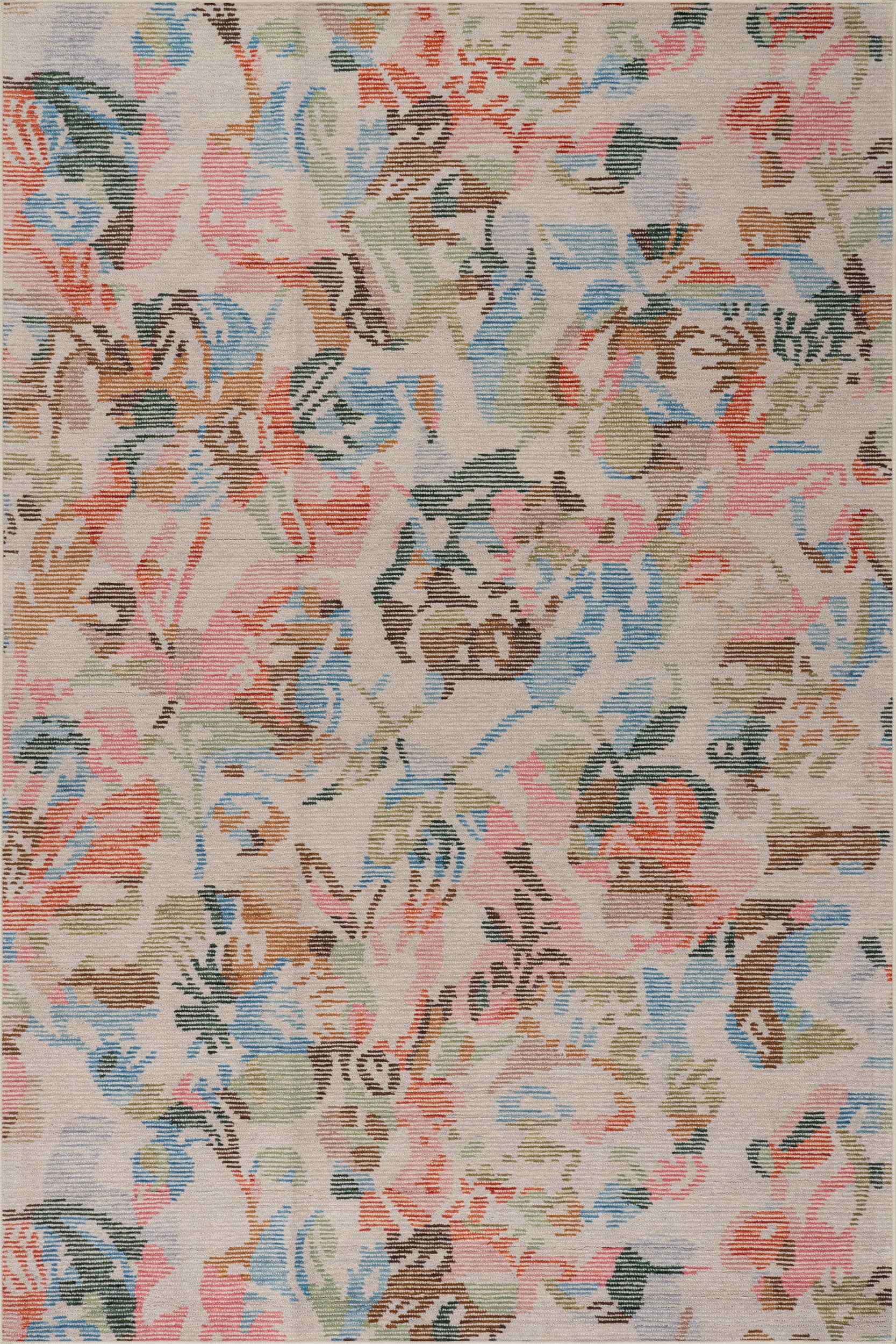 Bloom Machine Washable Rug | Multi