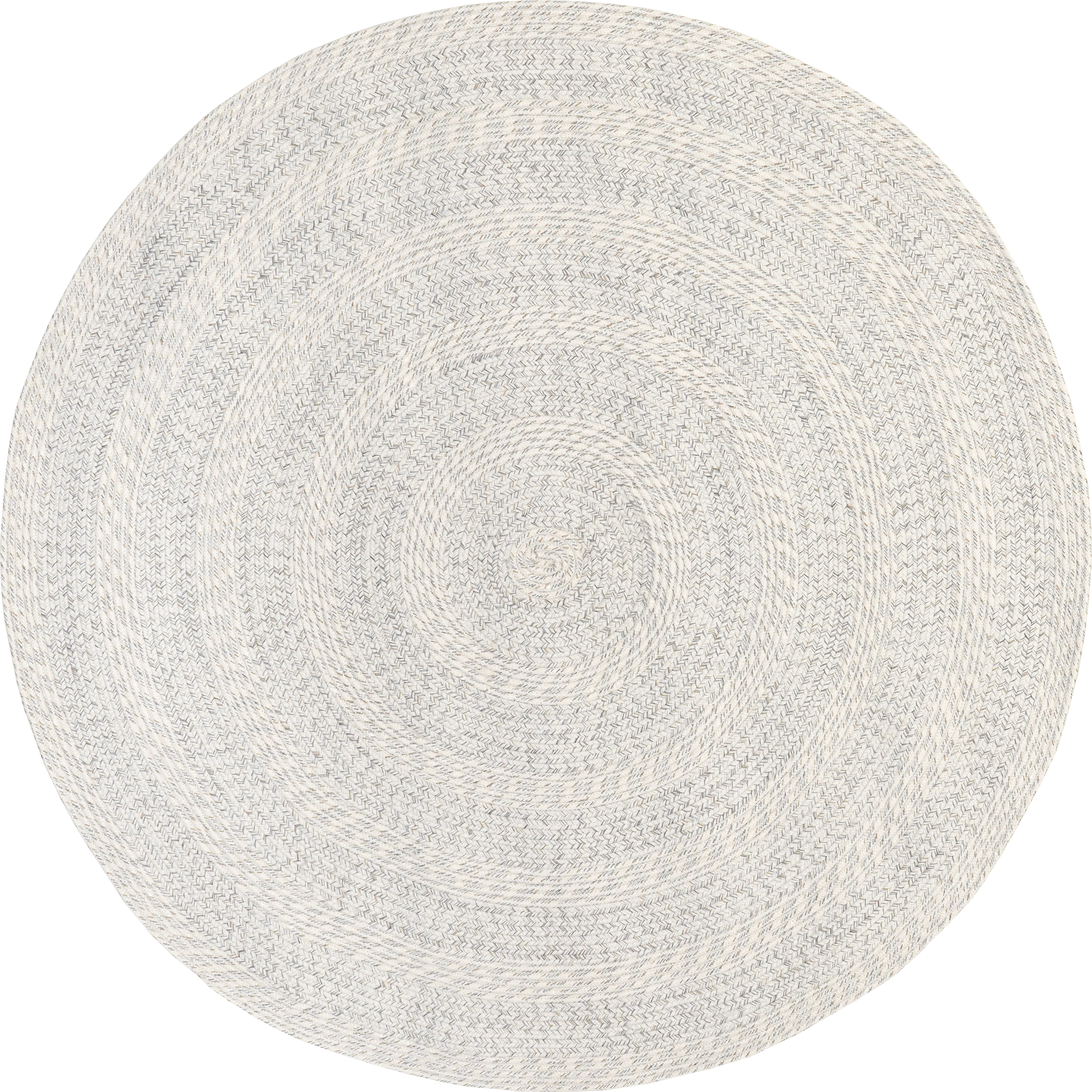 Braided Texture Indoor/Outdoor Rug | Ivory