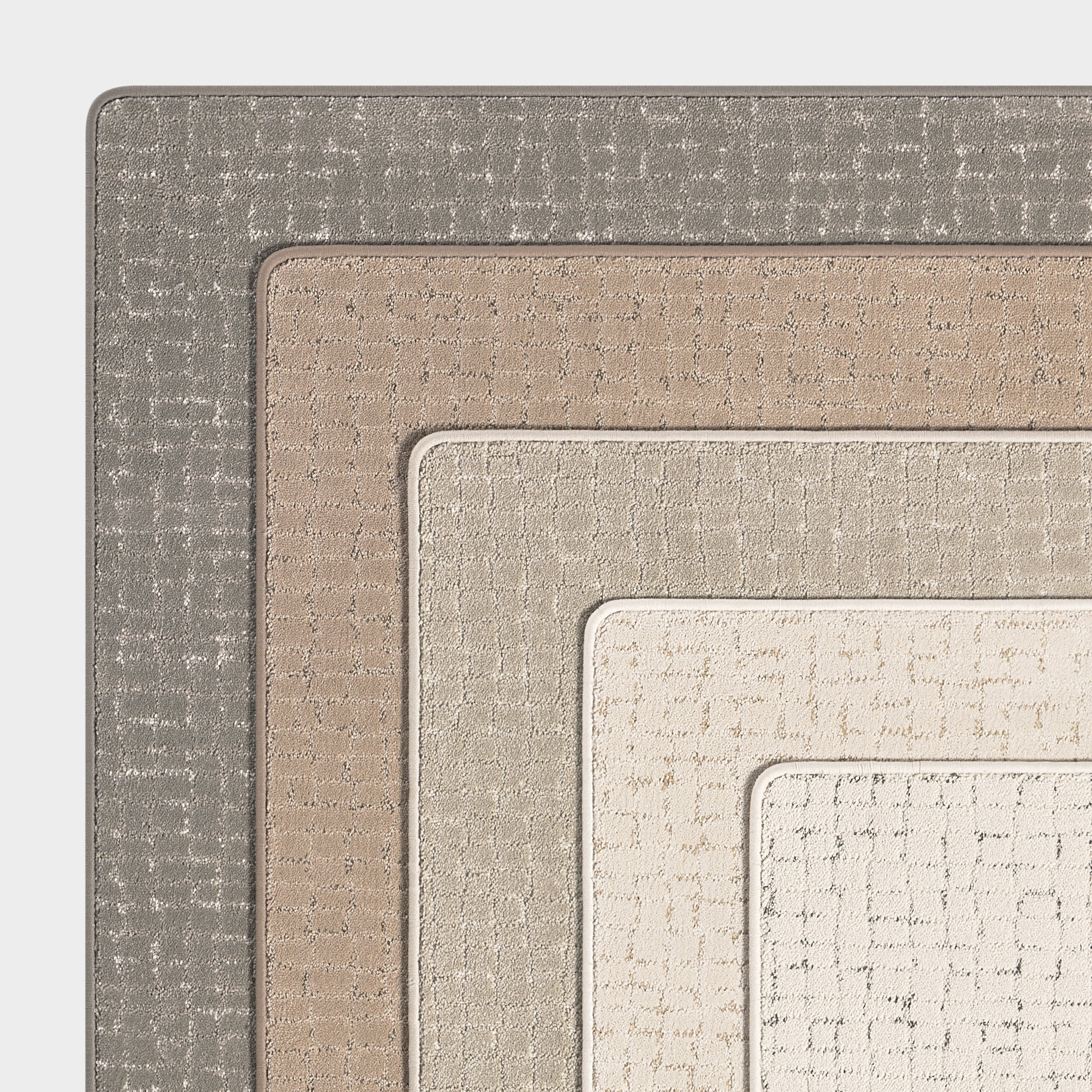 Chickadee Checked Custom Rug | Brown - Image 5