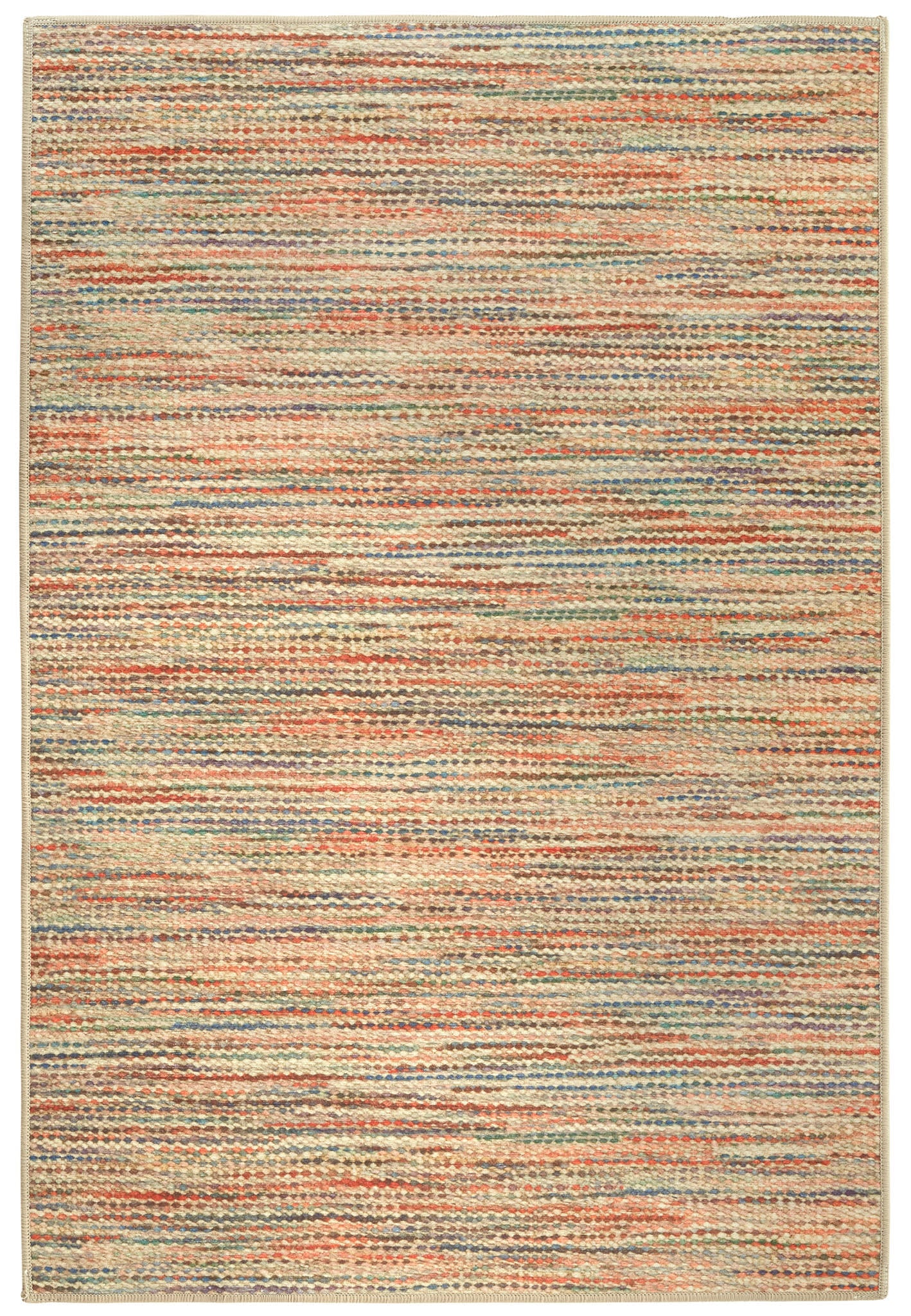 Clay Machine Washable Rug | Multi