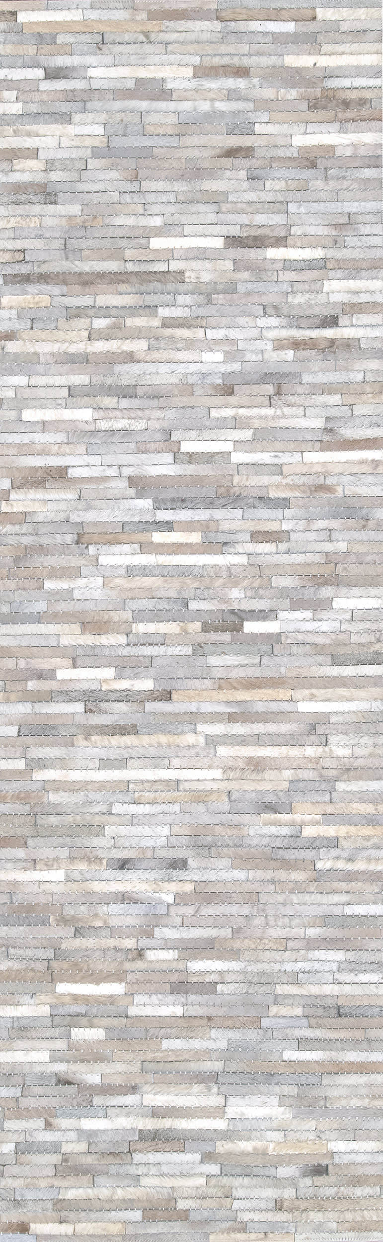 Cow Hide Patchwork II Rug | Beige
