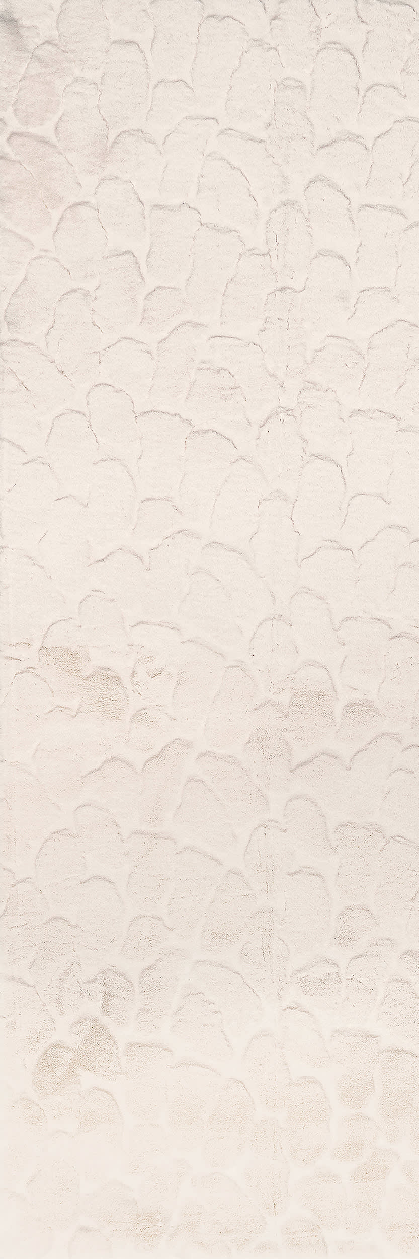 Dollie Pathway Plush Cloud Washable Rug | Off White