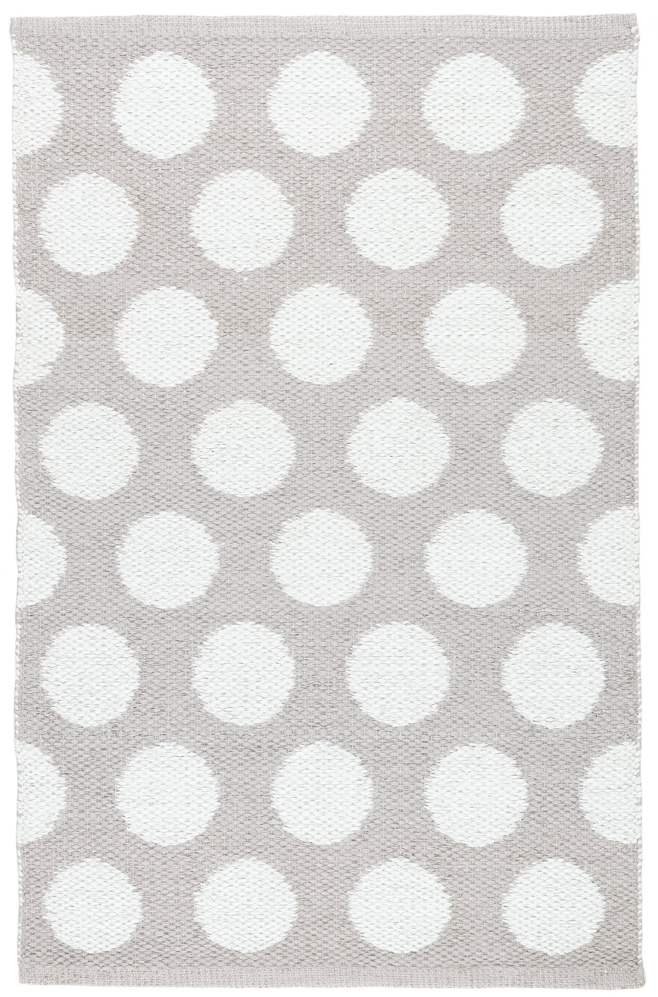 Dot Handwoven Indoor/Outdoor Rug | Grey