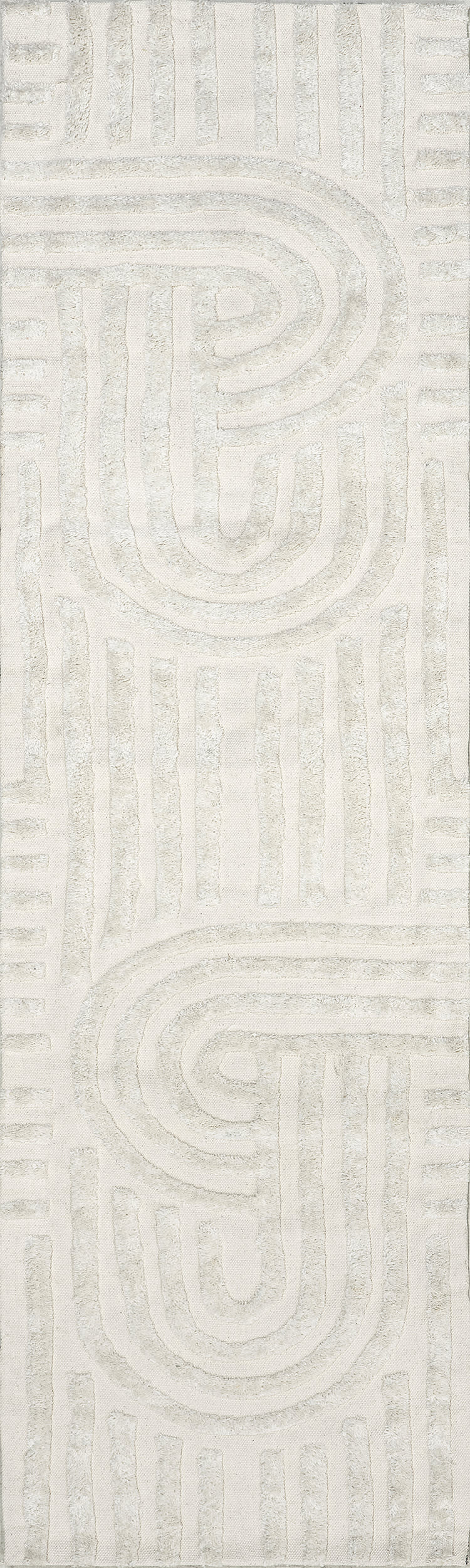 Downtown Textured Rug | Ivory