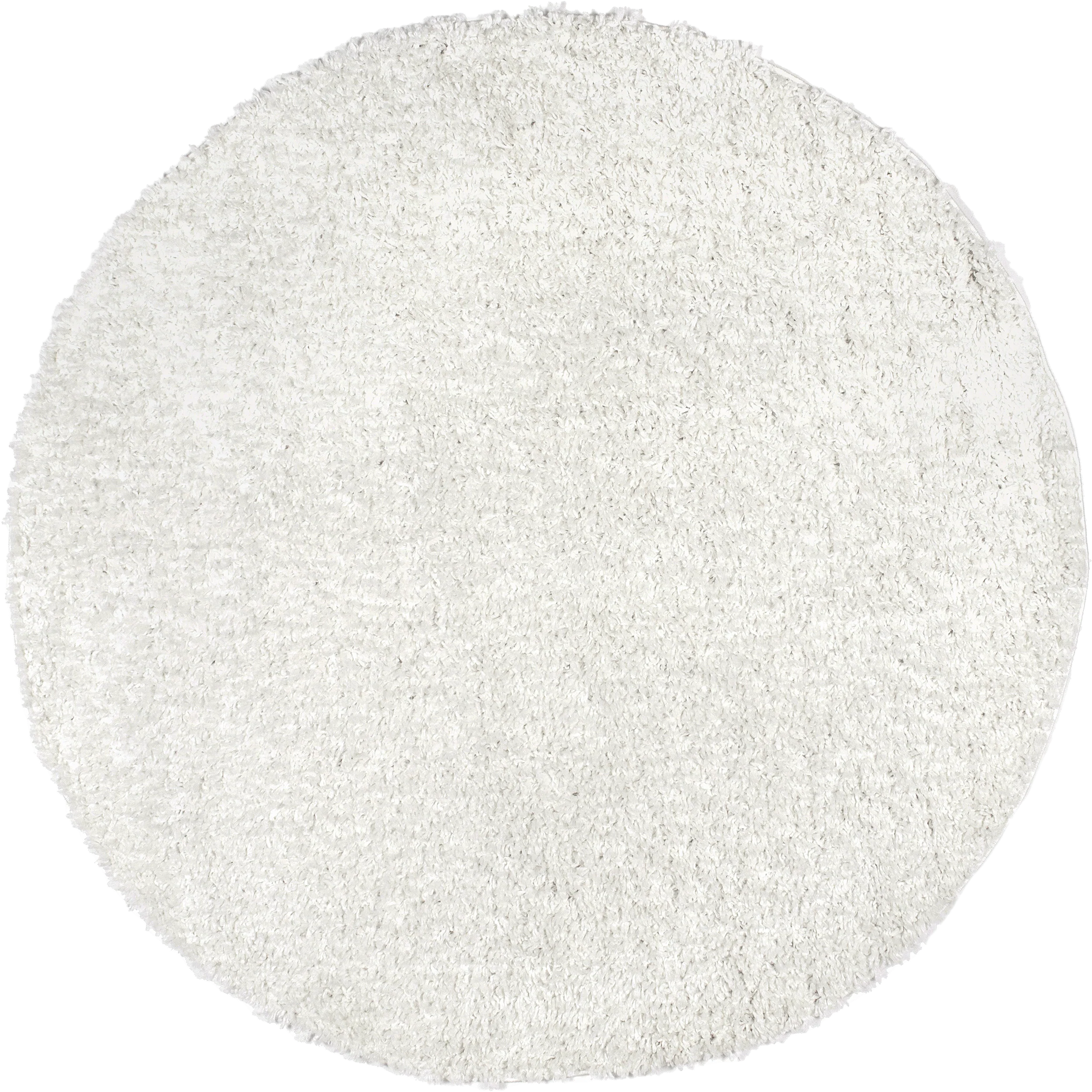 Dream Solid Shag Rug | Ivory