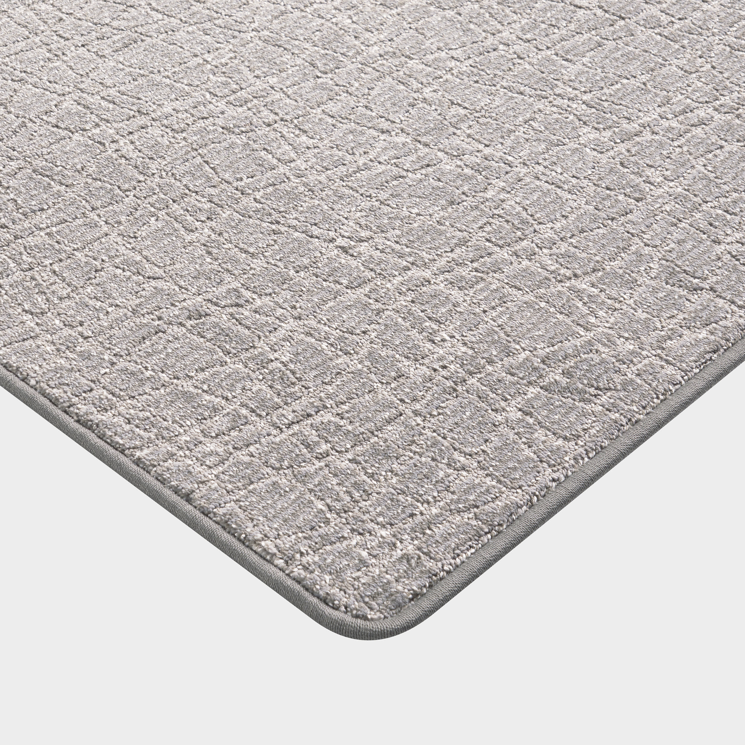 Dunlin Wavy Ridged Custom Rug | Charcoal - Image 2