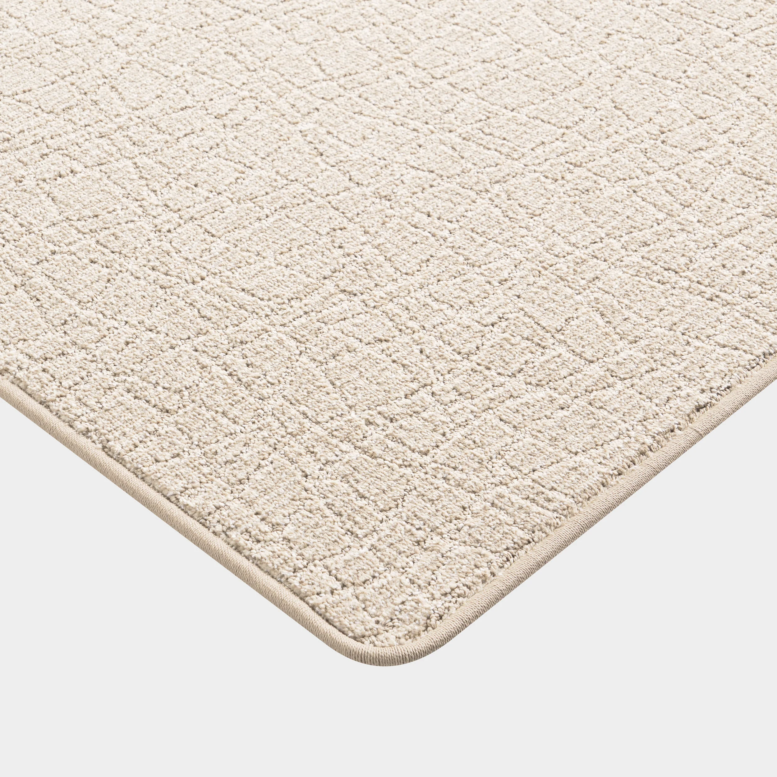 Dunlin Wavy Ridged Custom Rug | Light Brown - Image 2