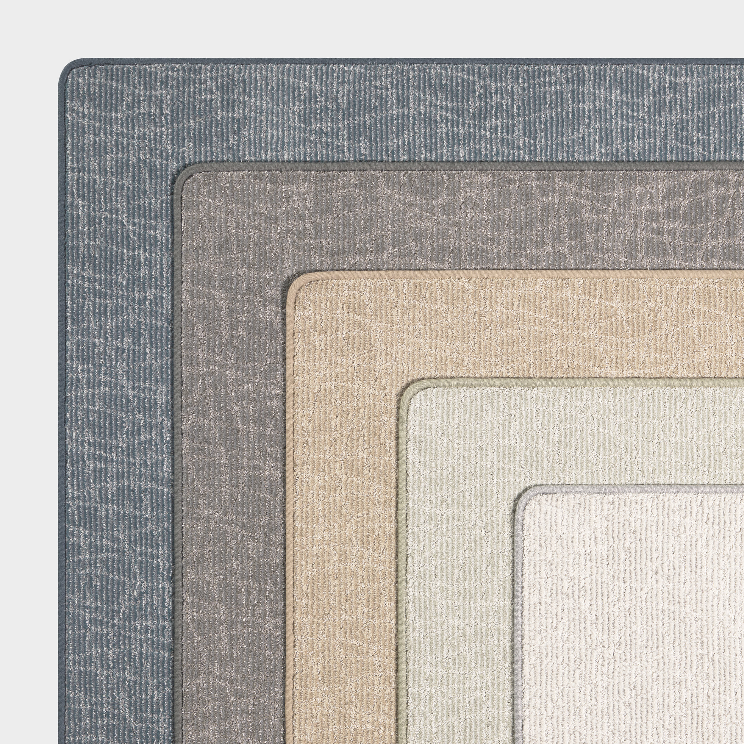 Dunlin Wavy Ridged Custom Rug | Light Brown - Image 5