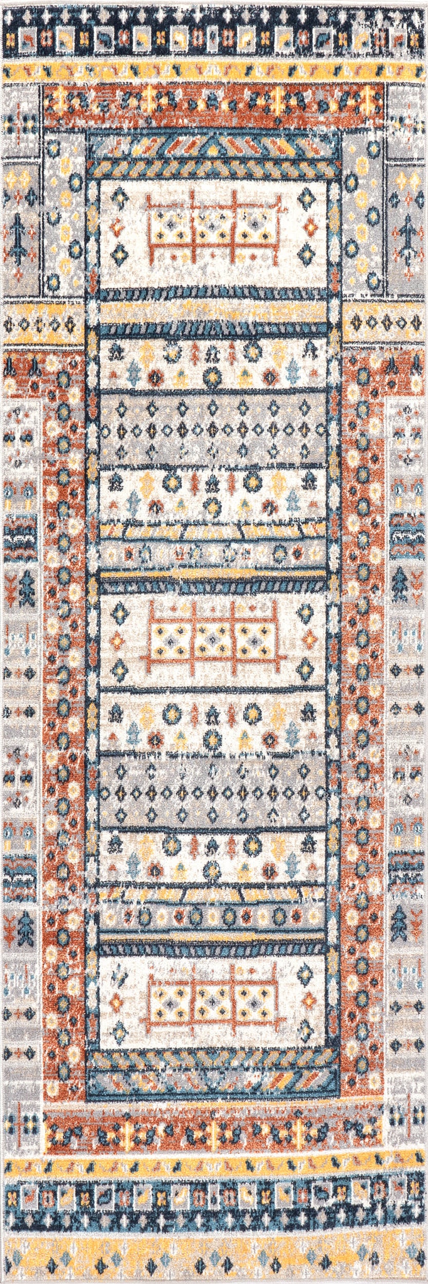 Esperanza Paneled Washable Rug | Beige