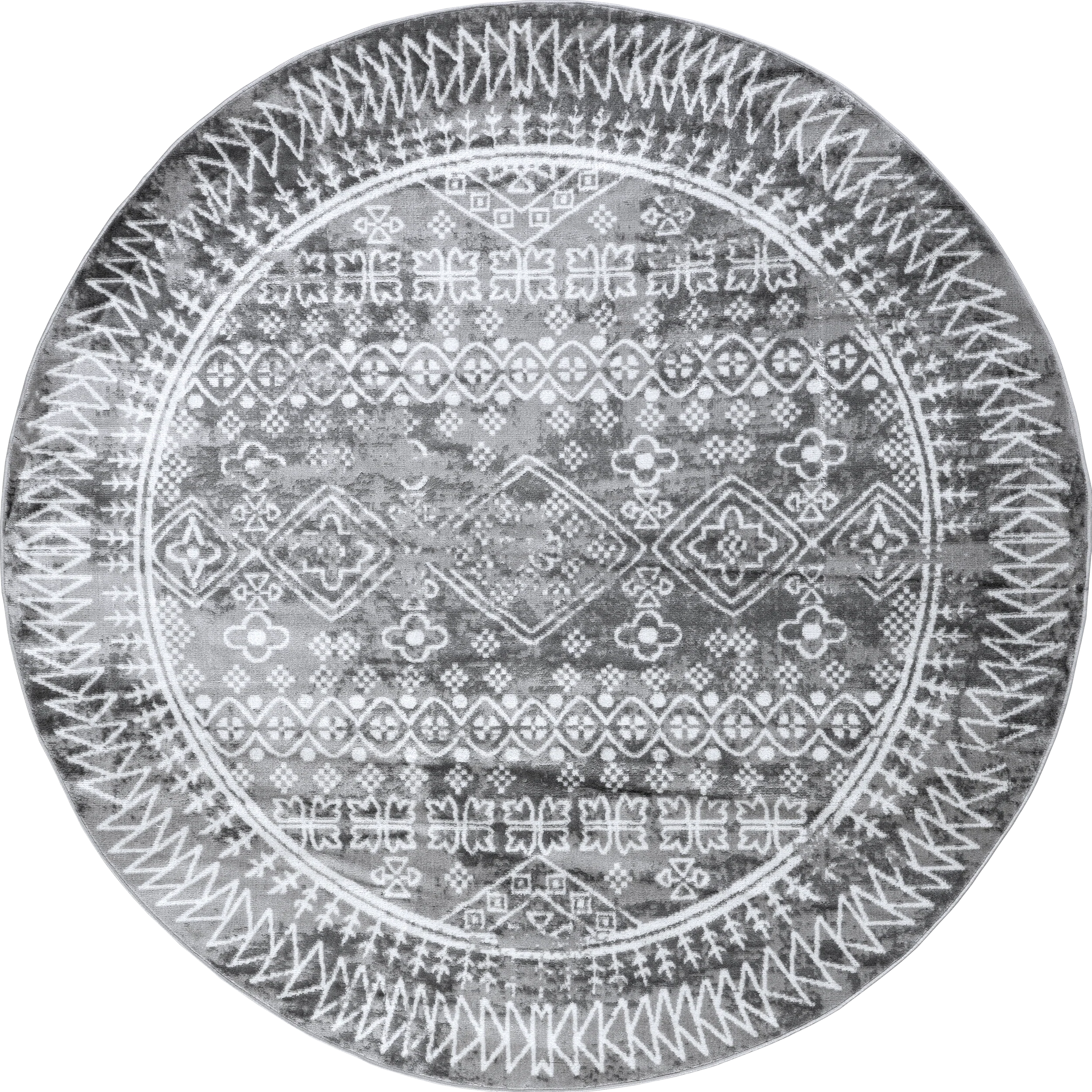 Evanescent Moroccan Rug | Grey
