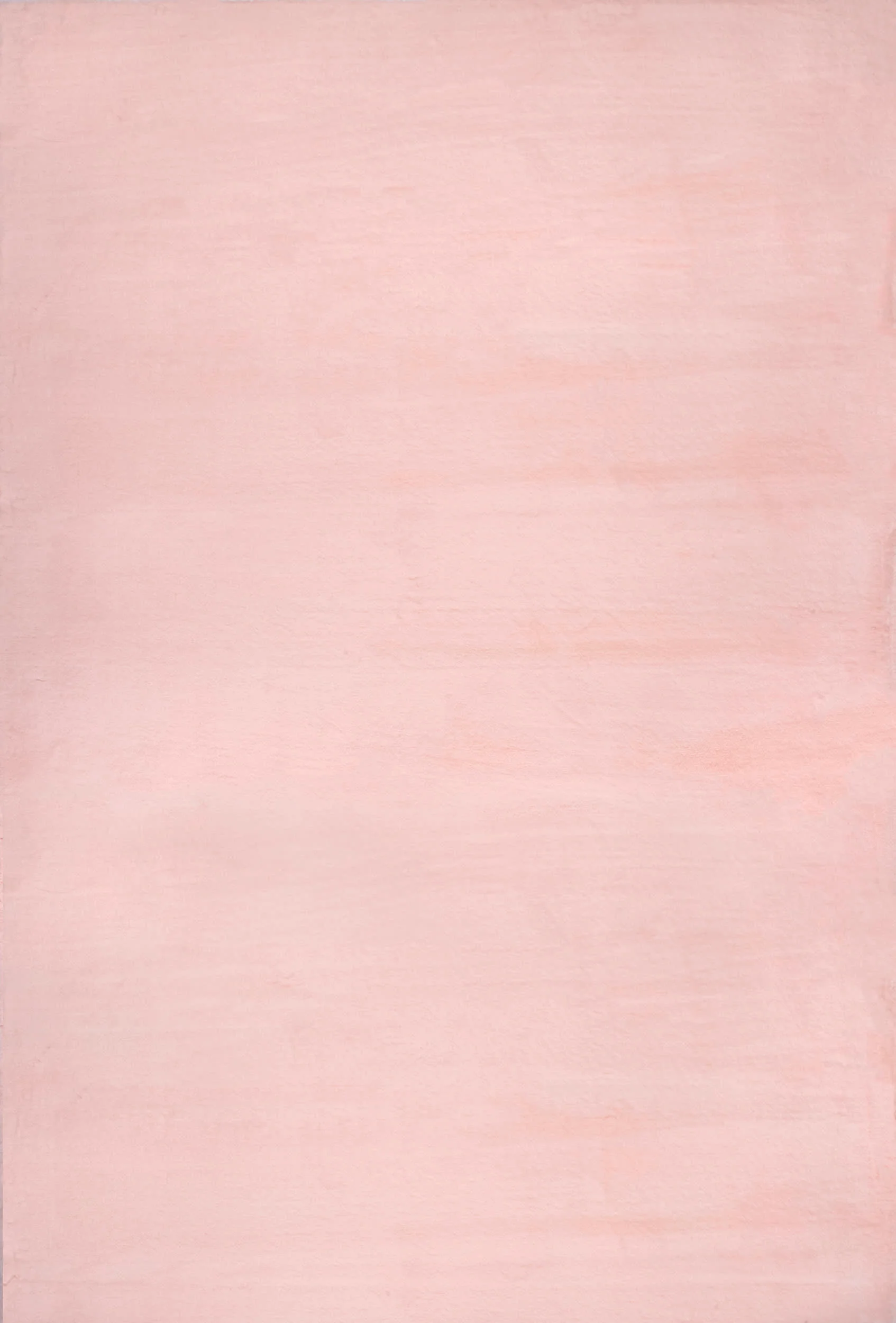Faux Rabbit Shag Rug | Pink
