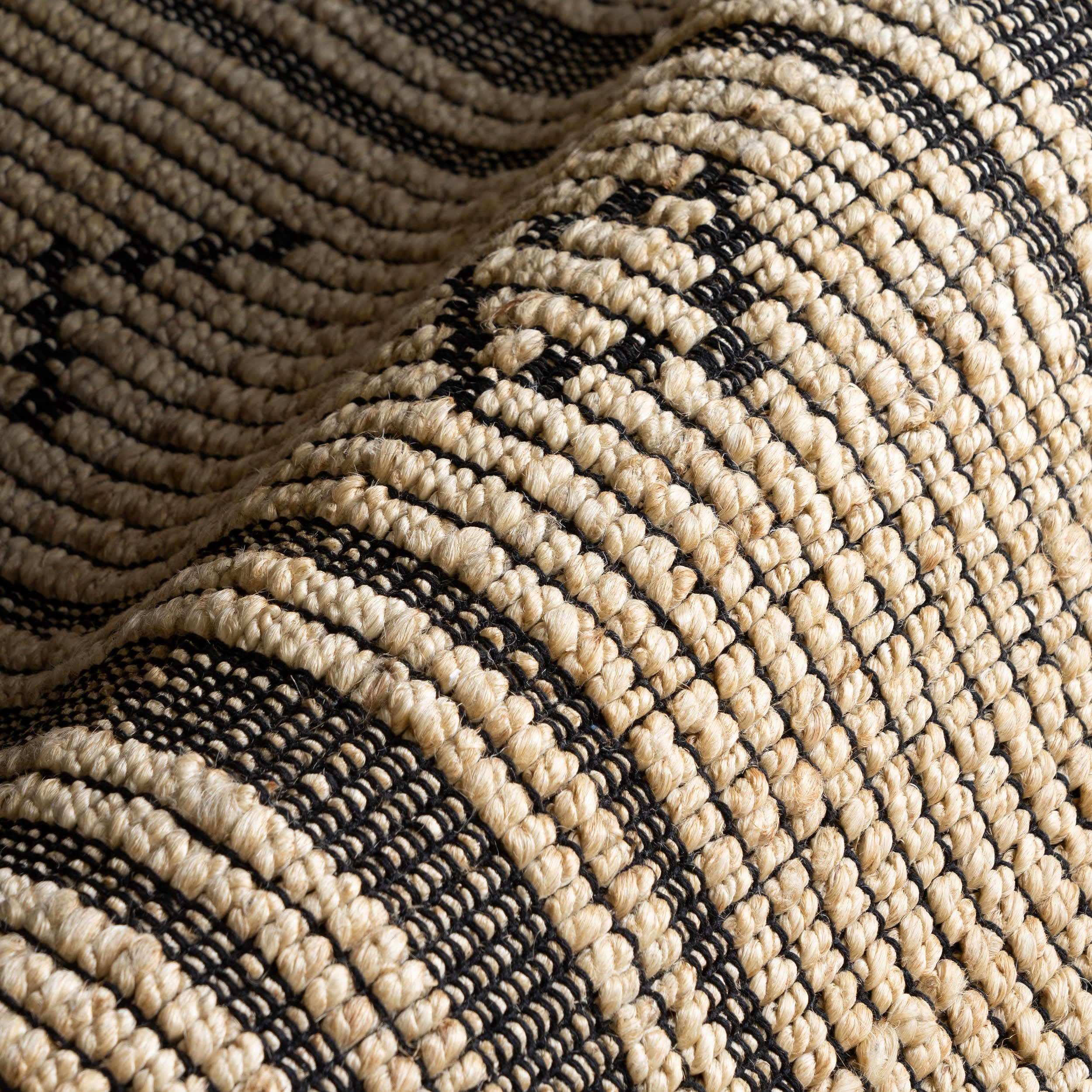 Fern Striped Rug | Natural - Image 3