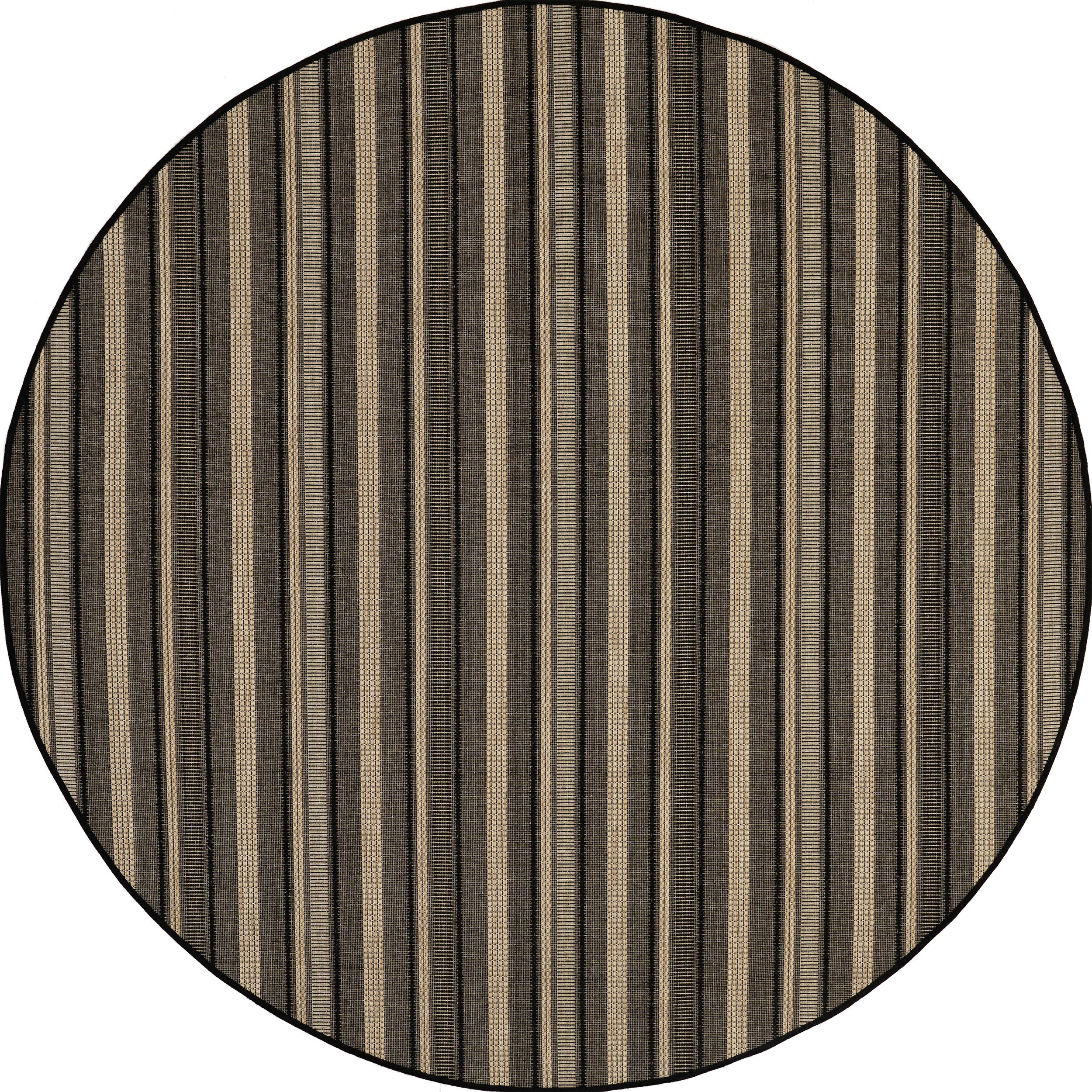 Gazania Striped Indoor/Outdoor Rug | Beige