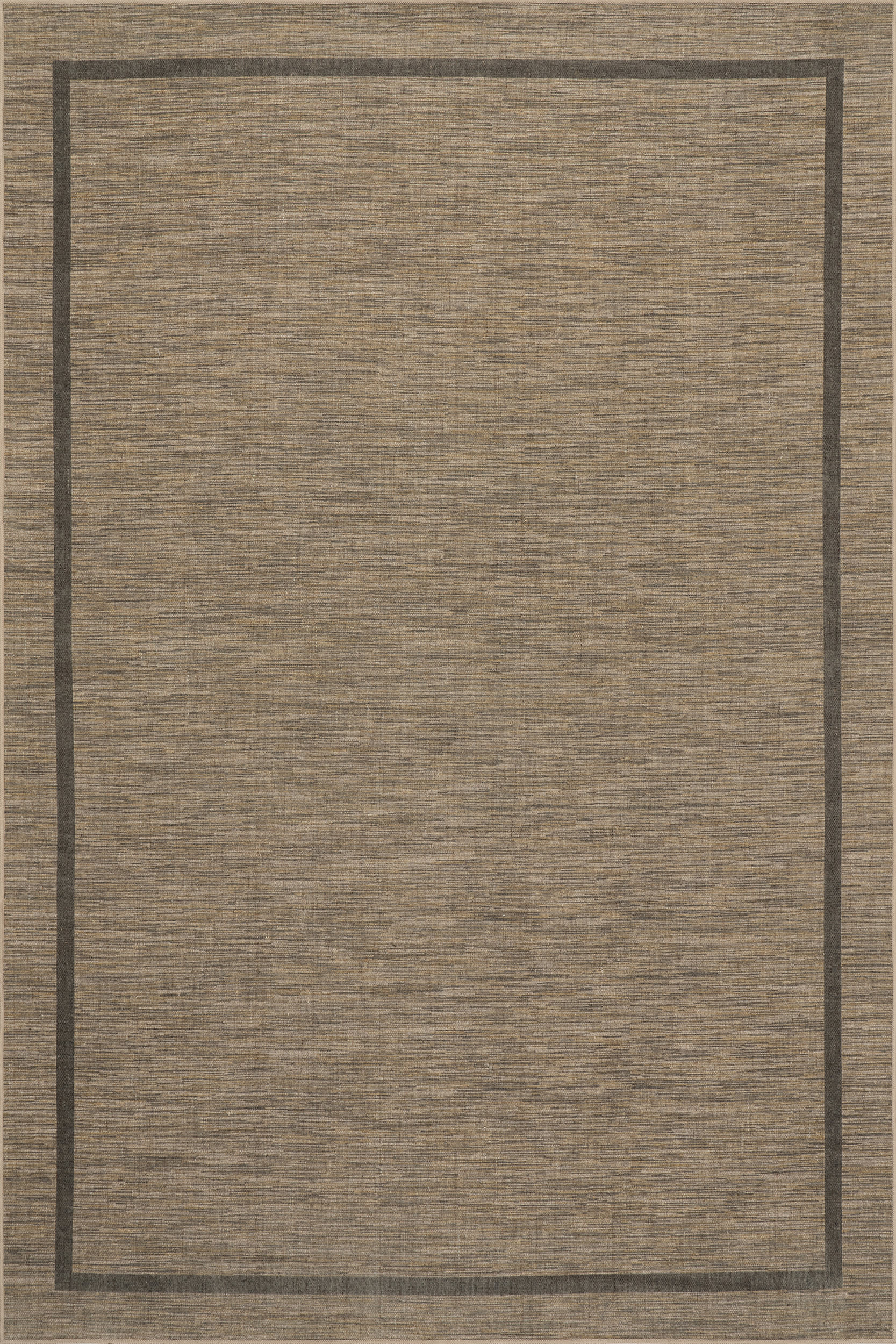 Hanover Bordered Washable Rug by Nate Berkus | Brown