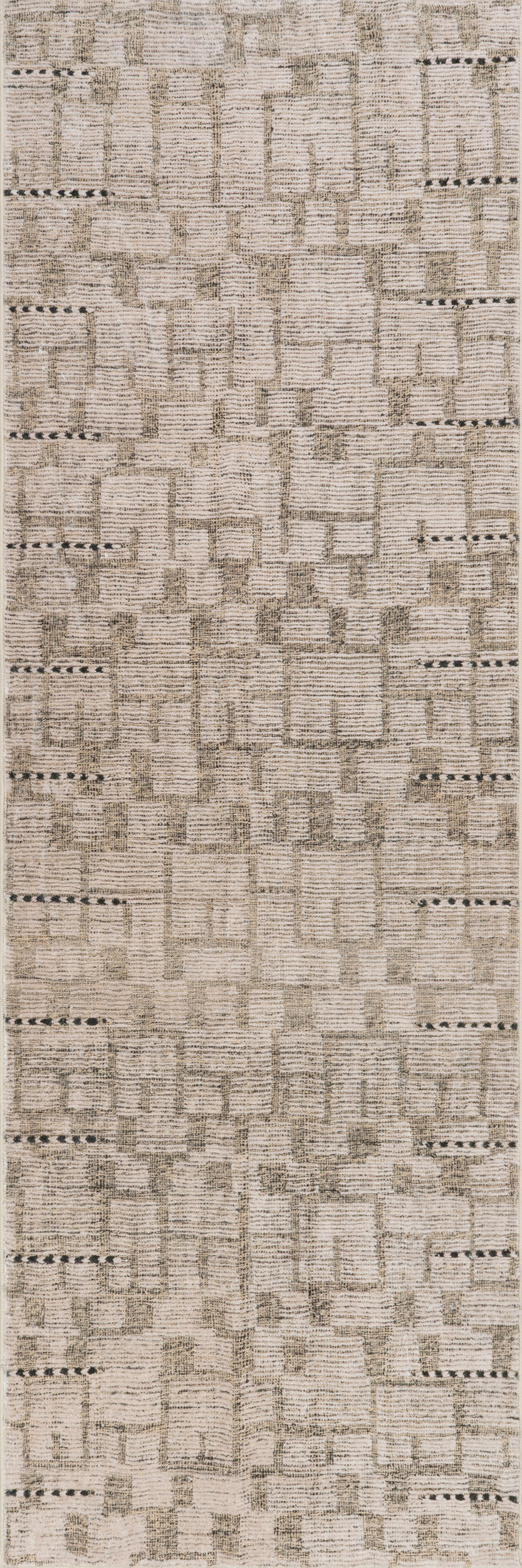 Ilvara Abstract Washable Rug | Beige