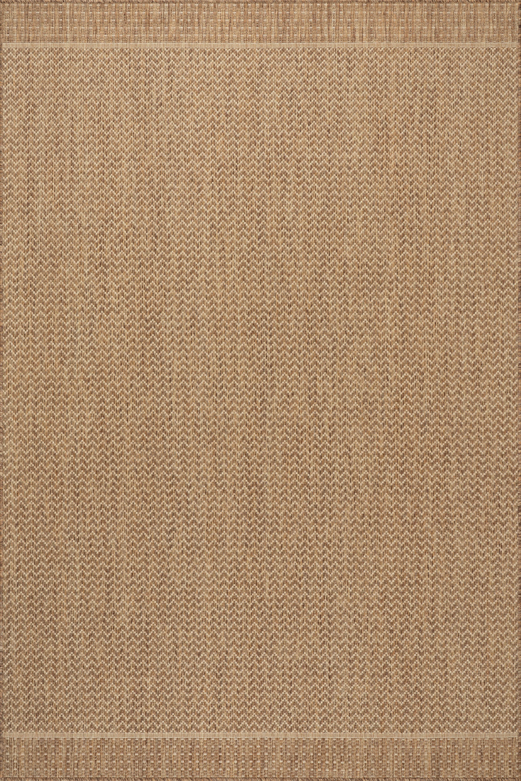 Junera Modern Indoor/Outdoor Rug | Light Brown