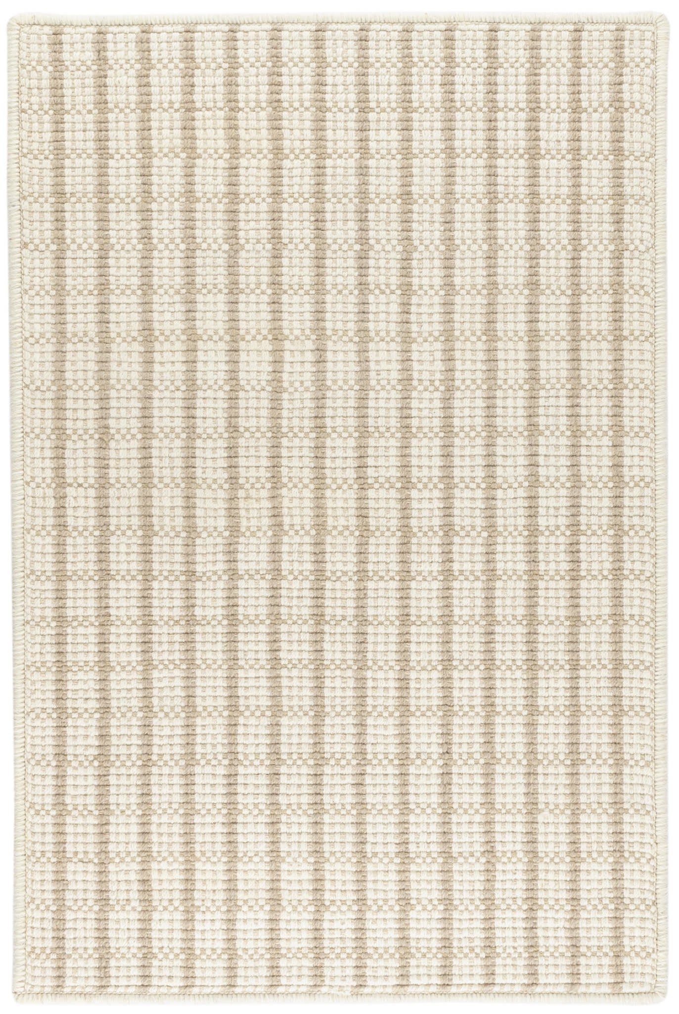 Lawrence Woven Wool Custom Rug | Natural