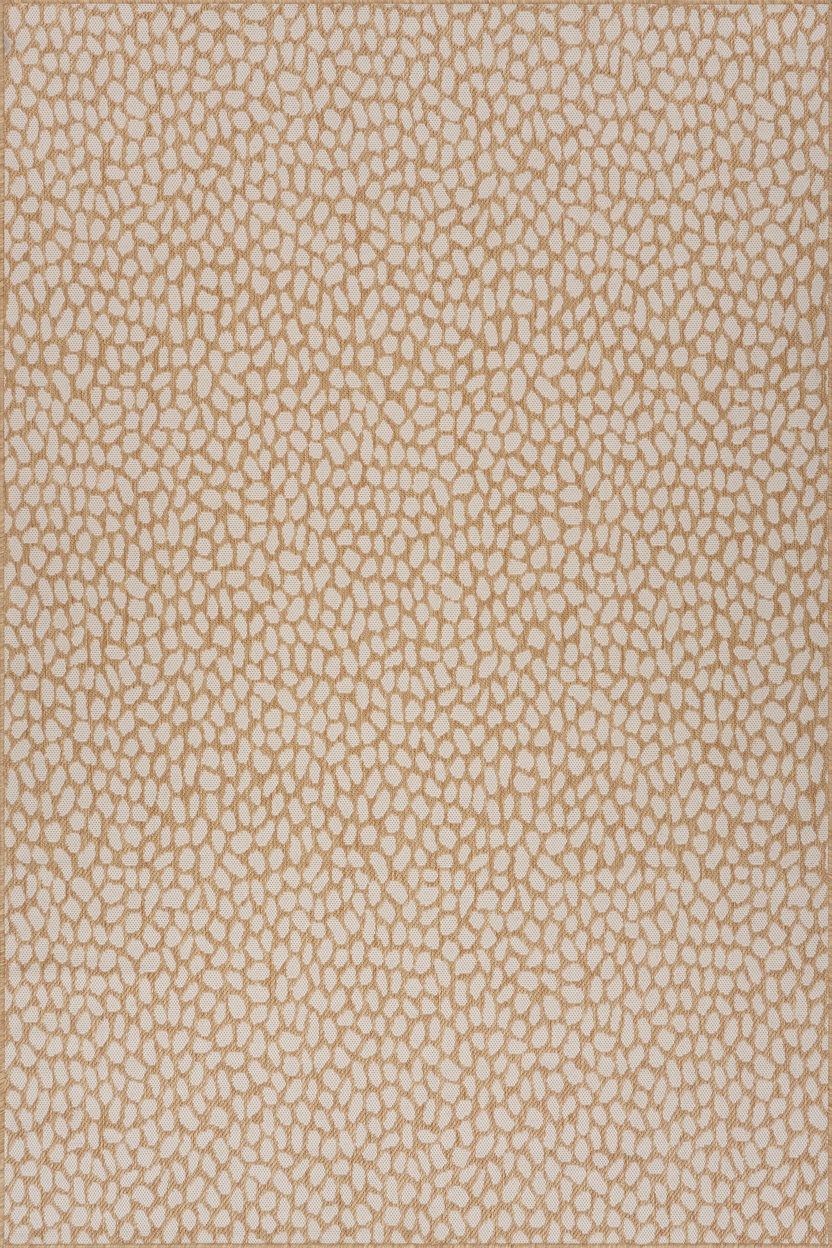 Lindra Modern Animal Print Indoor/Outdoor Rug | Beige