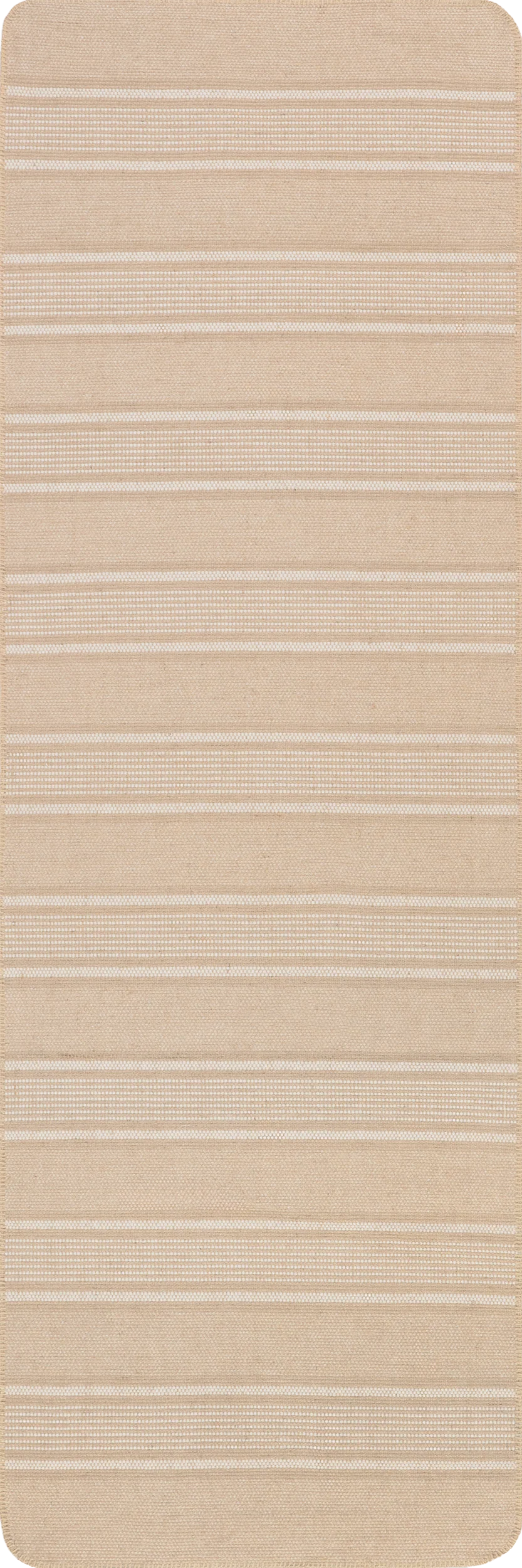 Loretta Striped Jute Rug | Natural