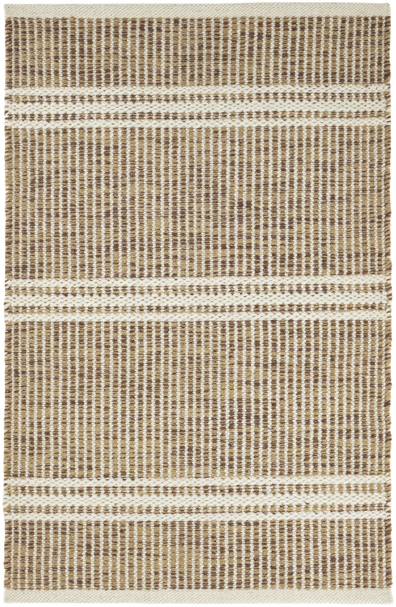 Malta Handwoven Wool Rug | Natural