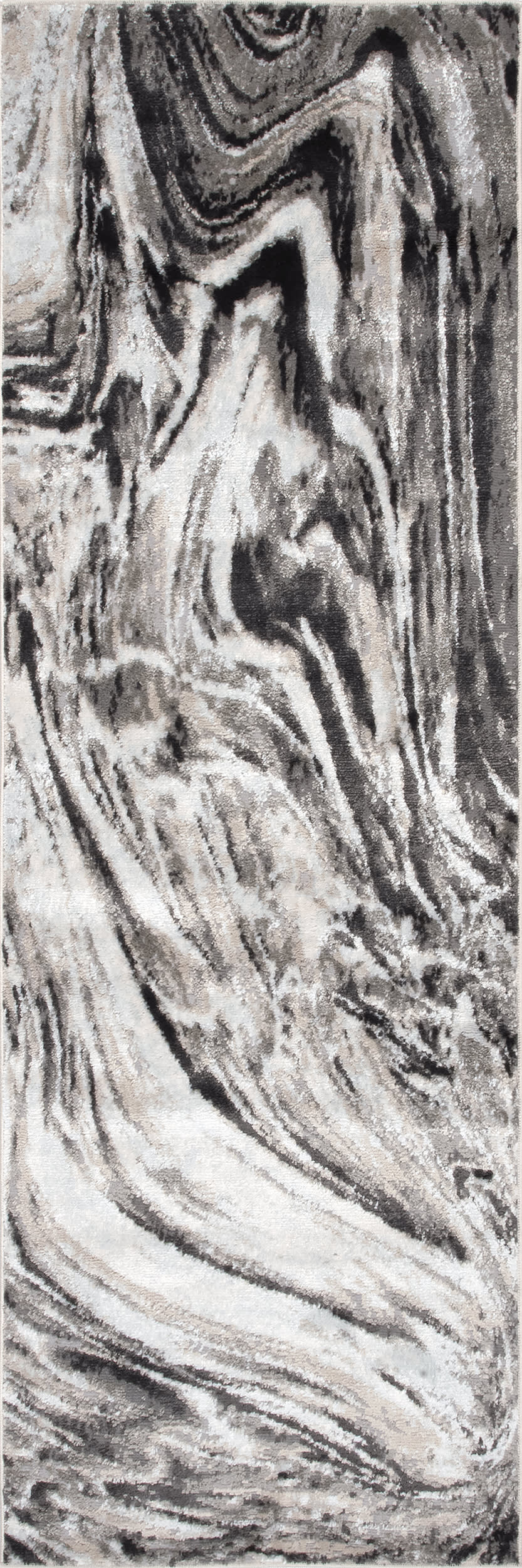 Marbling Art Rug | Grey