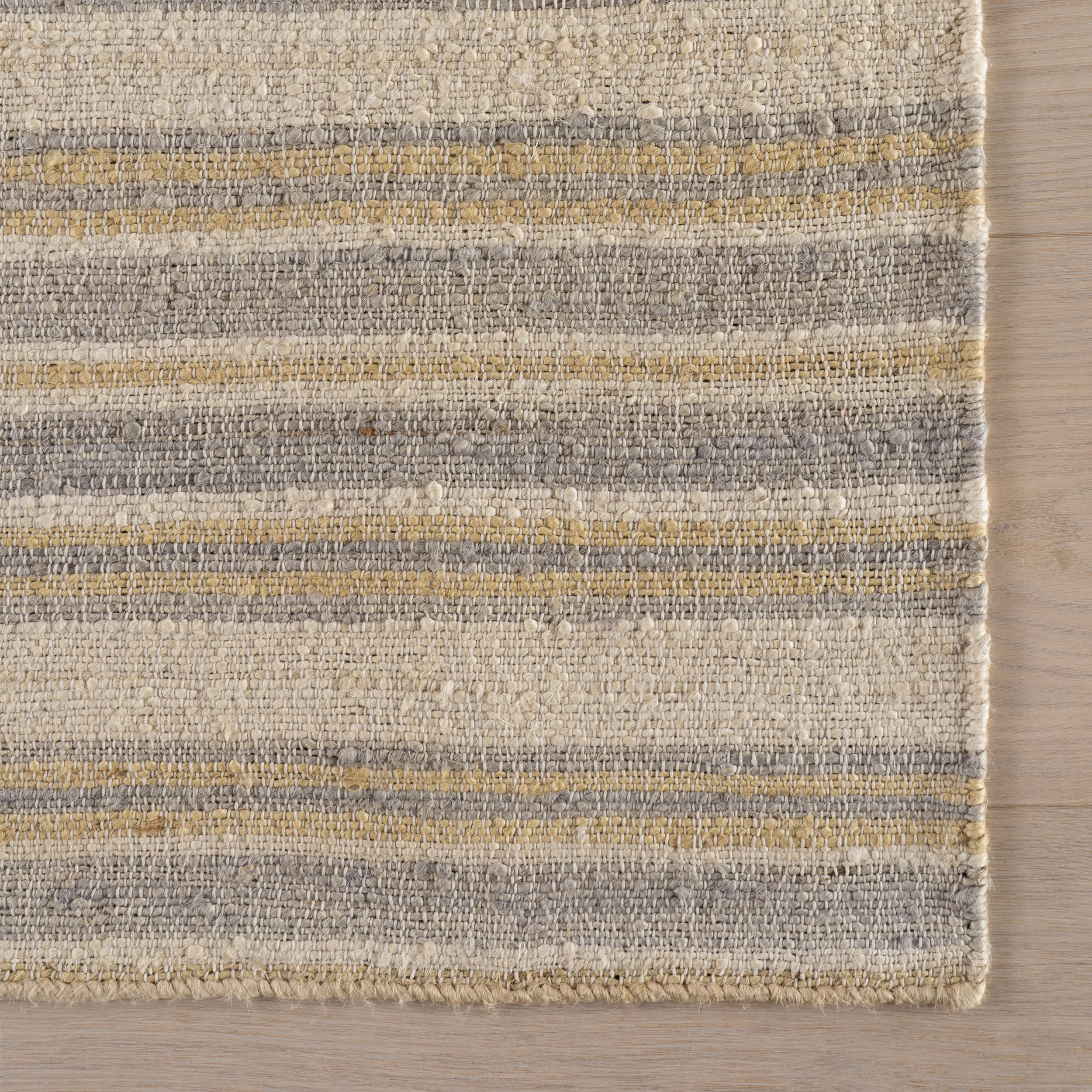 Marn Striped Handmade Jute Rug | Sand - Image 6
