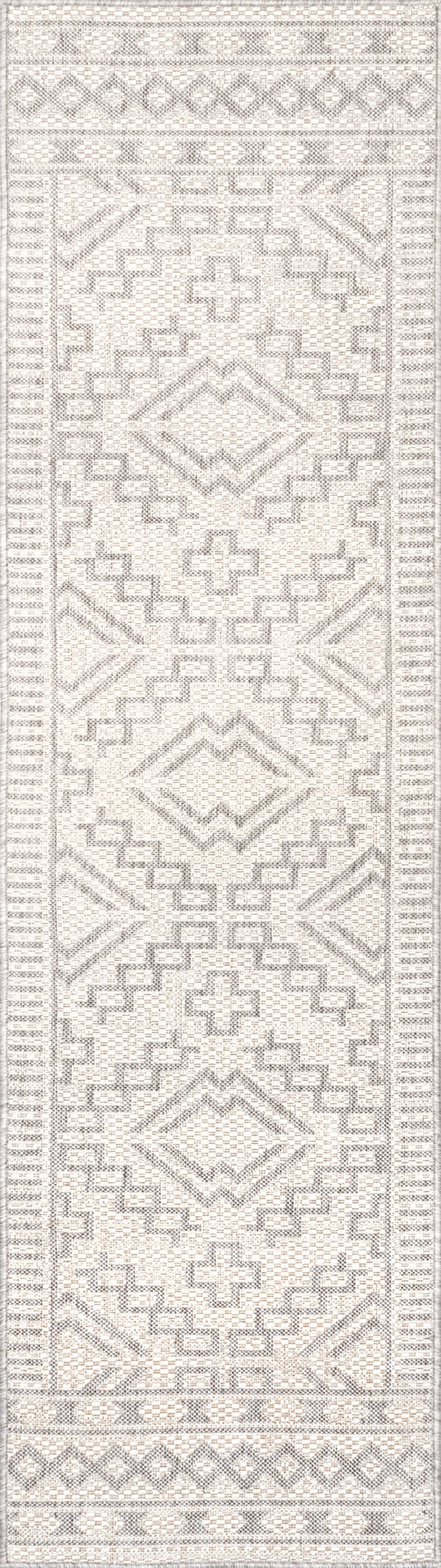 Moroccan Diamond Indoor/Outdoor Rug | Grey