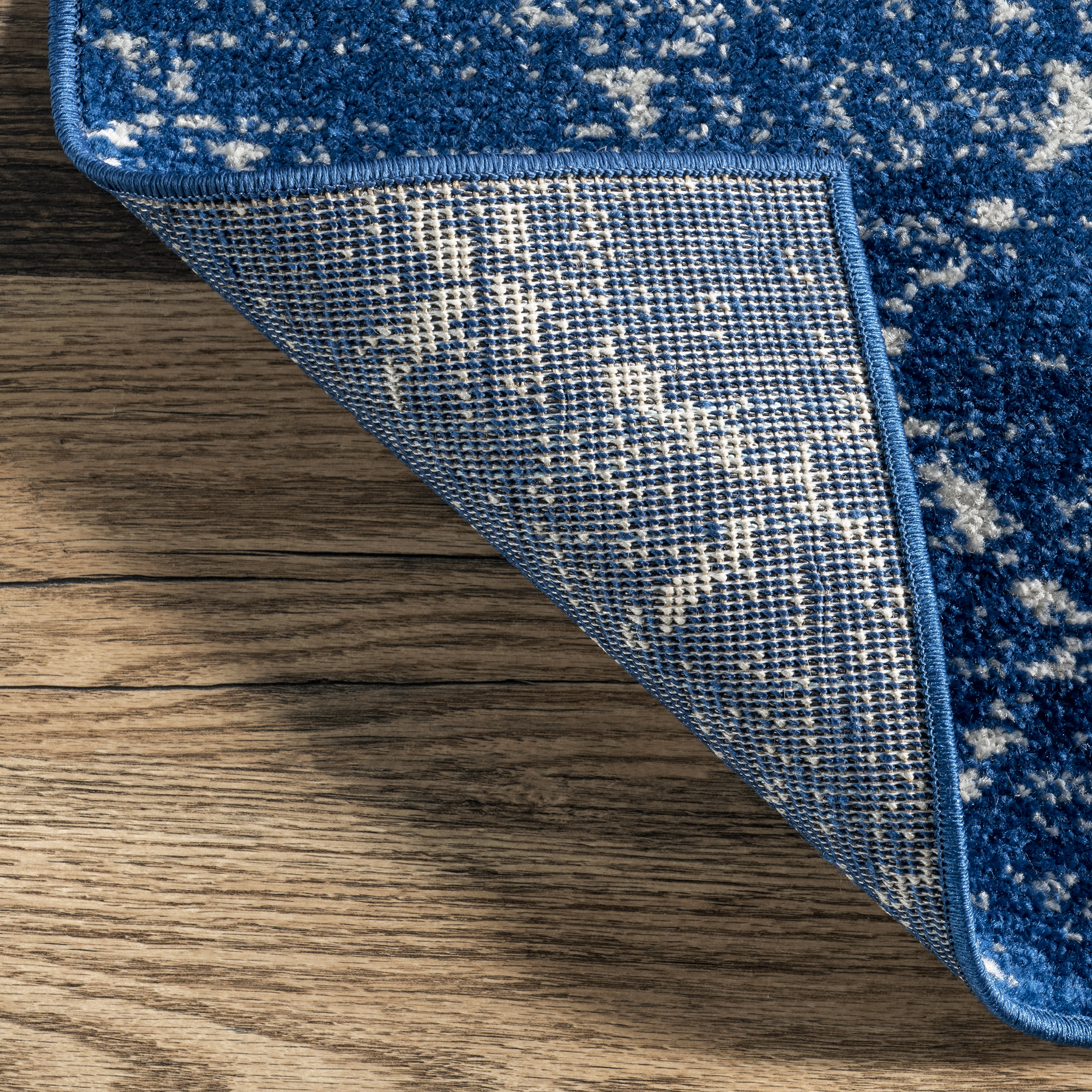 Moroccan Trellis Rug | Blue - Image 2