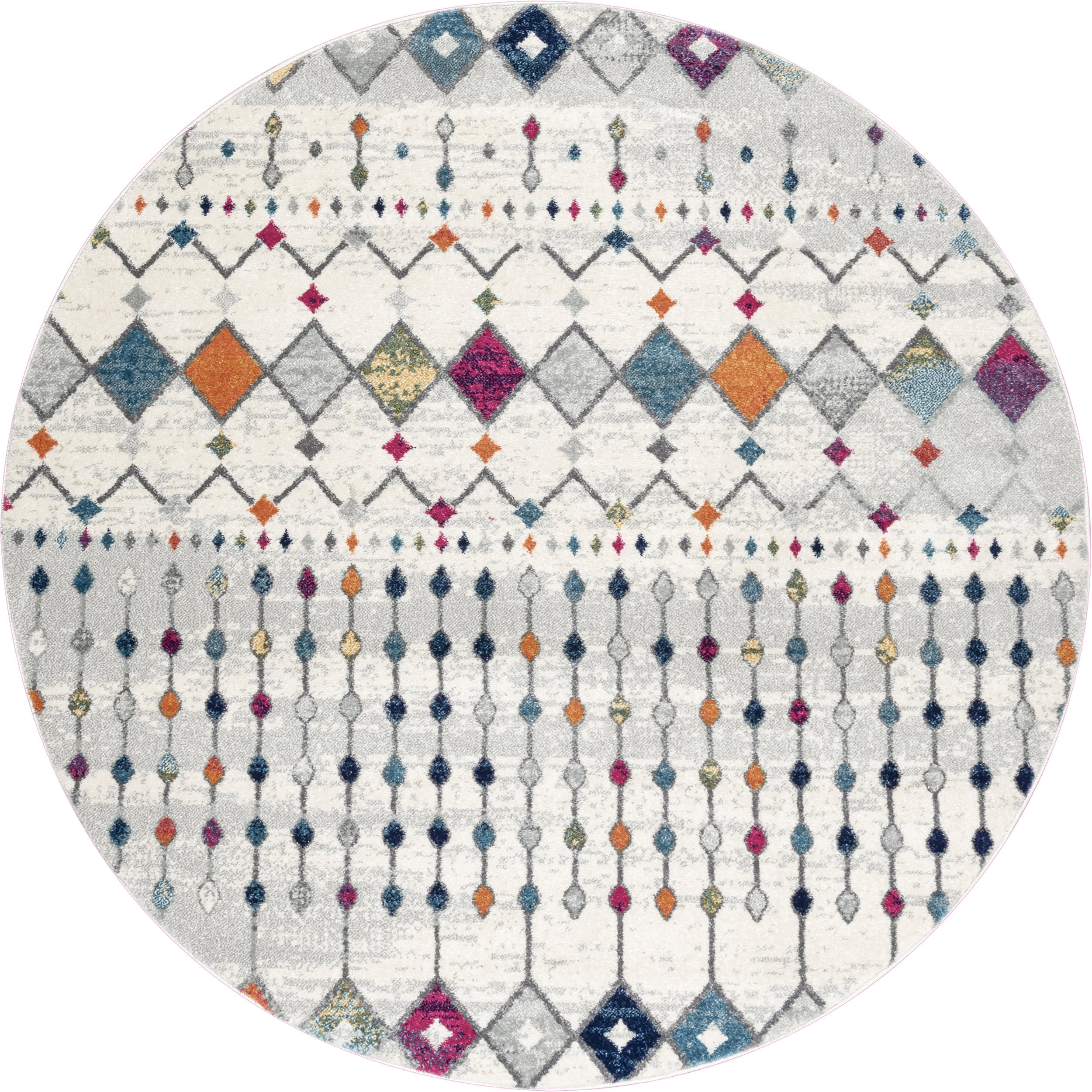 Moroccan Trellis Rug | Multicolor