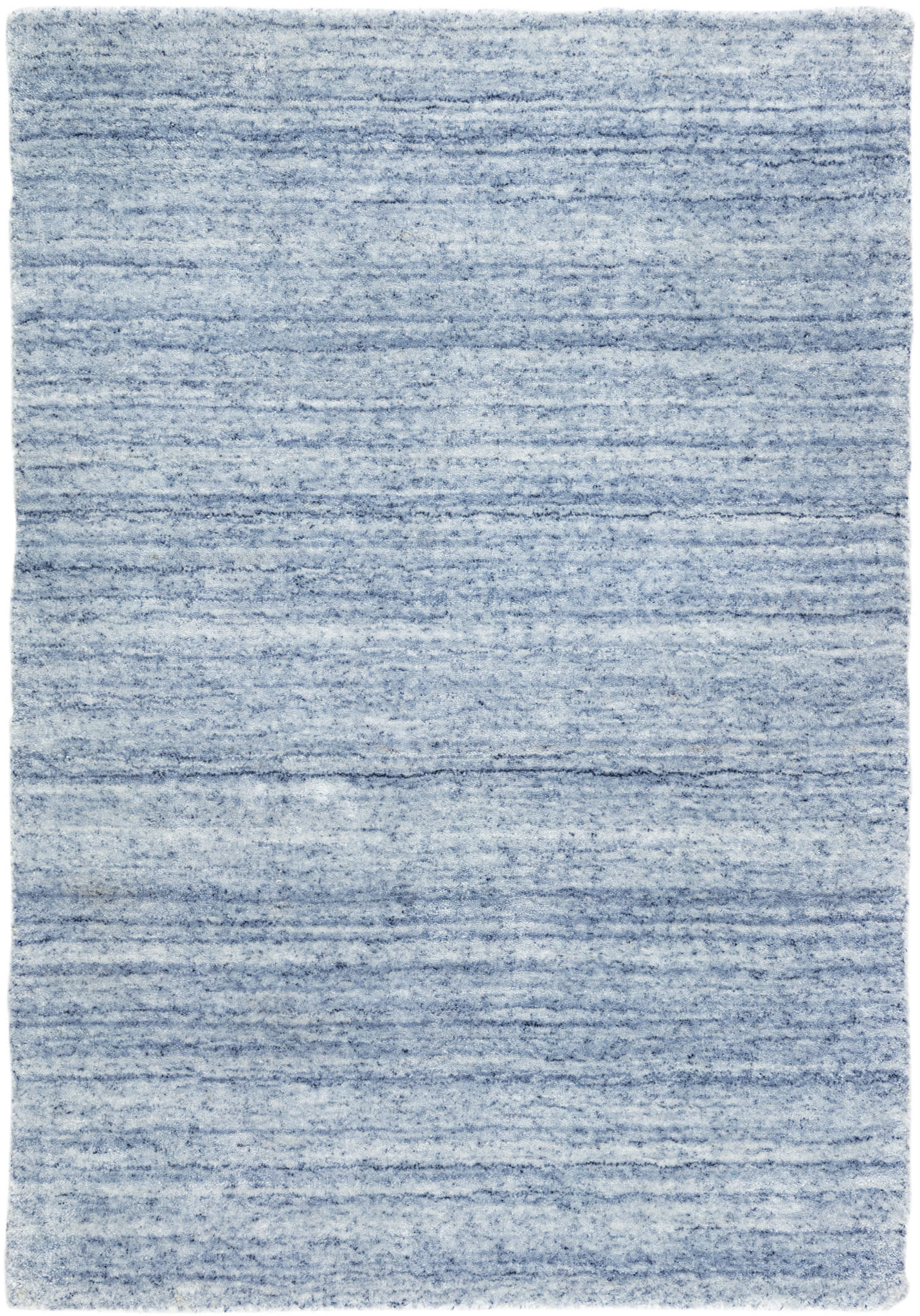 Nordic Hand Loom Knotted Performance Rug | Blue