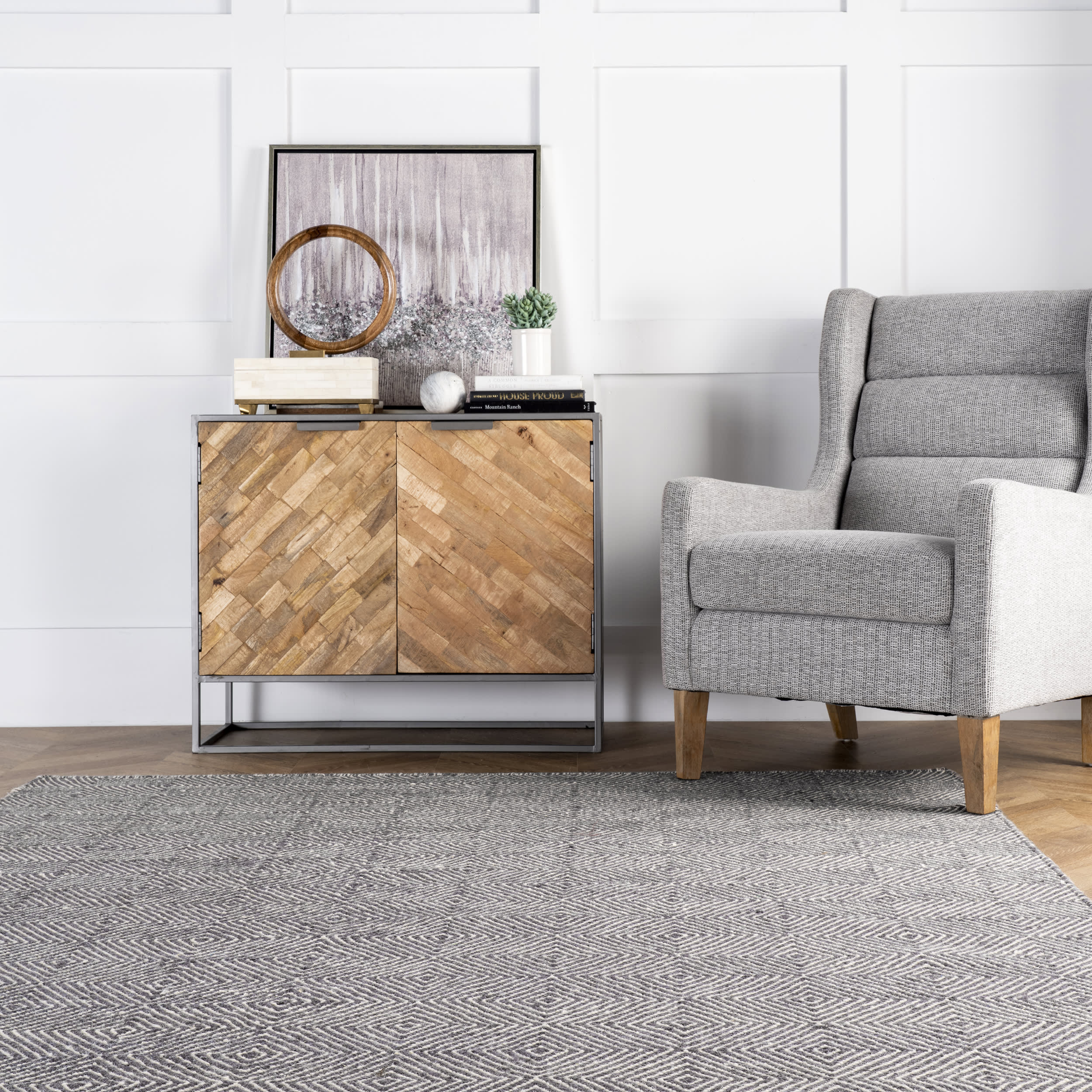 Paddle Rug | Grey - Image 3