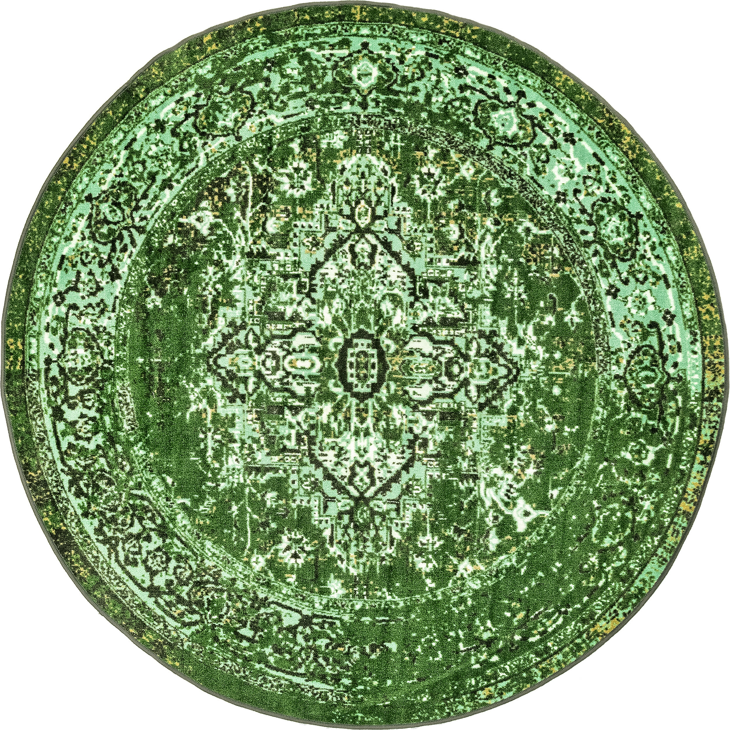 Persian Vintage Rug | Green