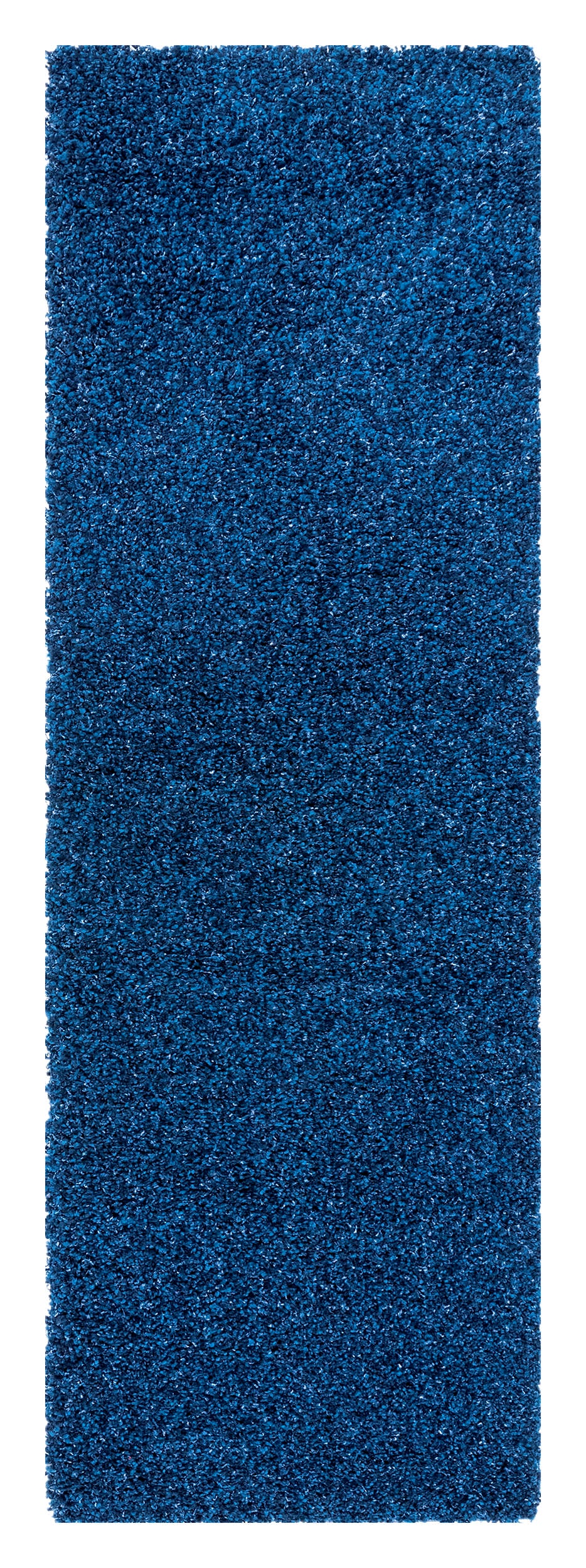 Plush Solid Shaggy Rug | Navy