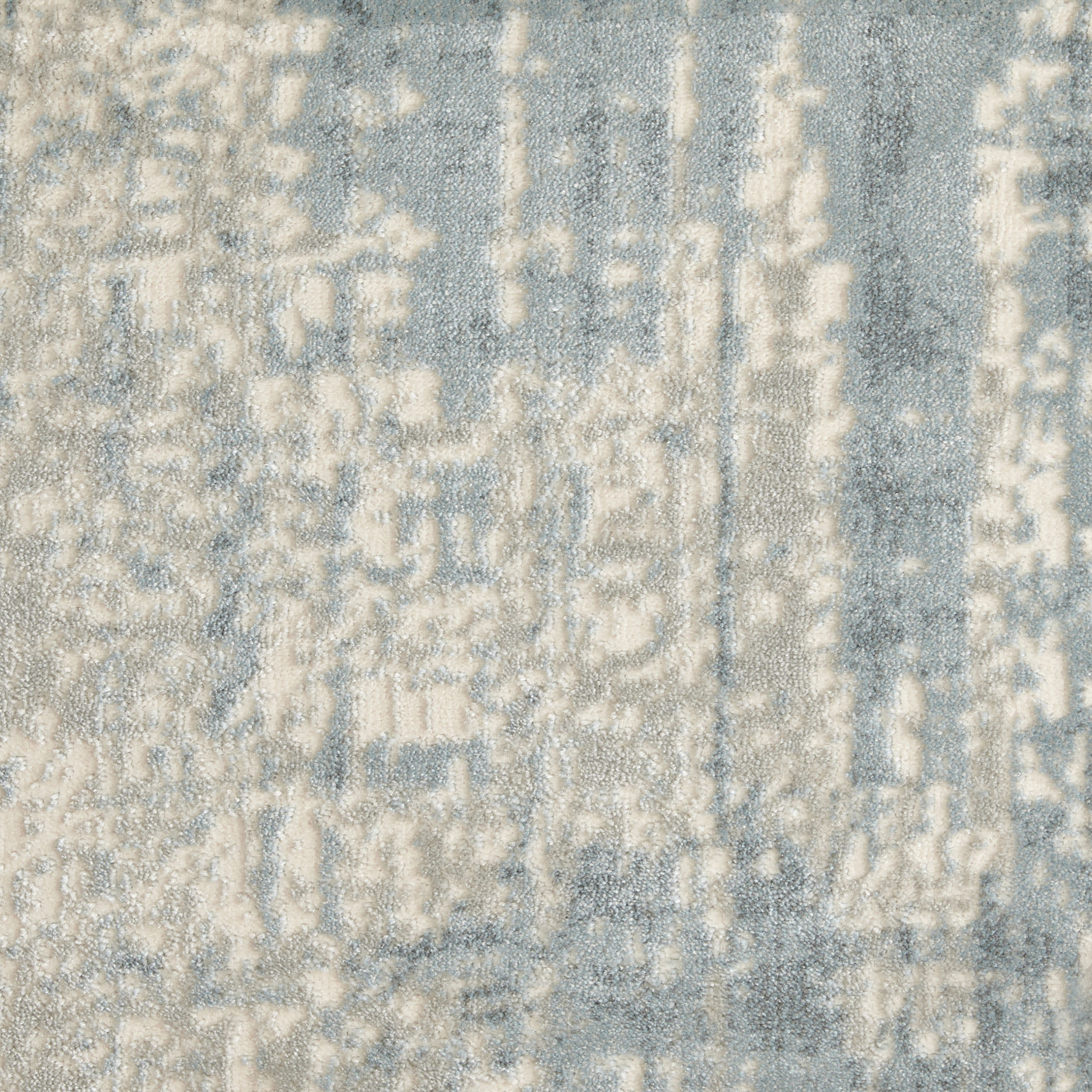 Pumara Transitional Modern Custom Rug | Sky Blue