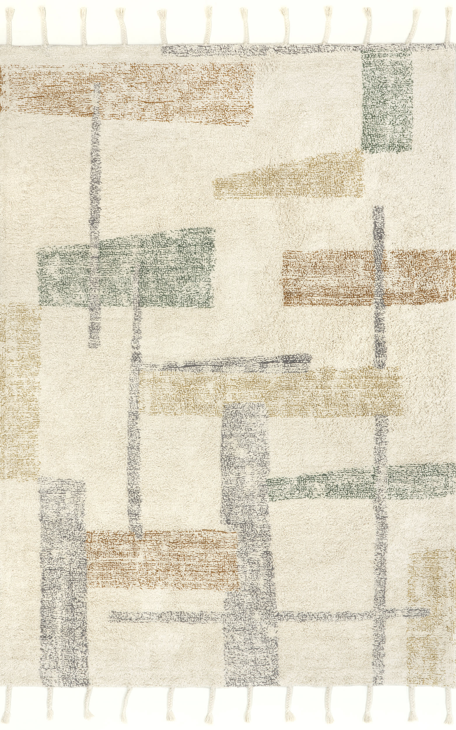 Rancho Abstract Rug | Ivory