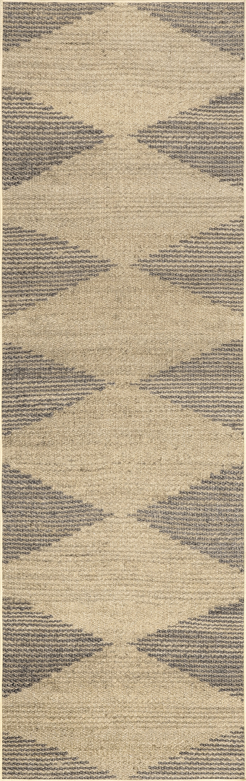 Reema Easy-Jute Washable Pyramids Rug | Natural