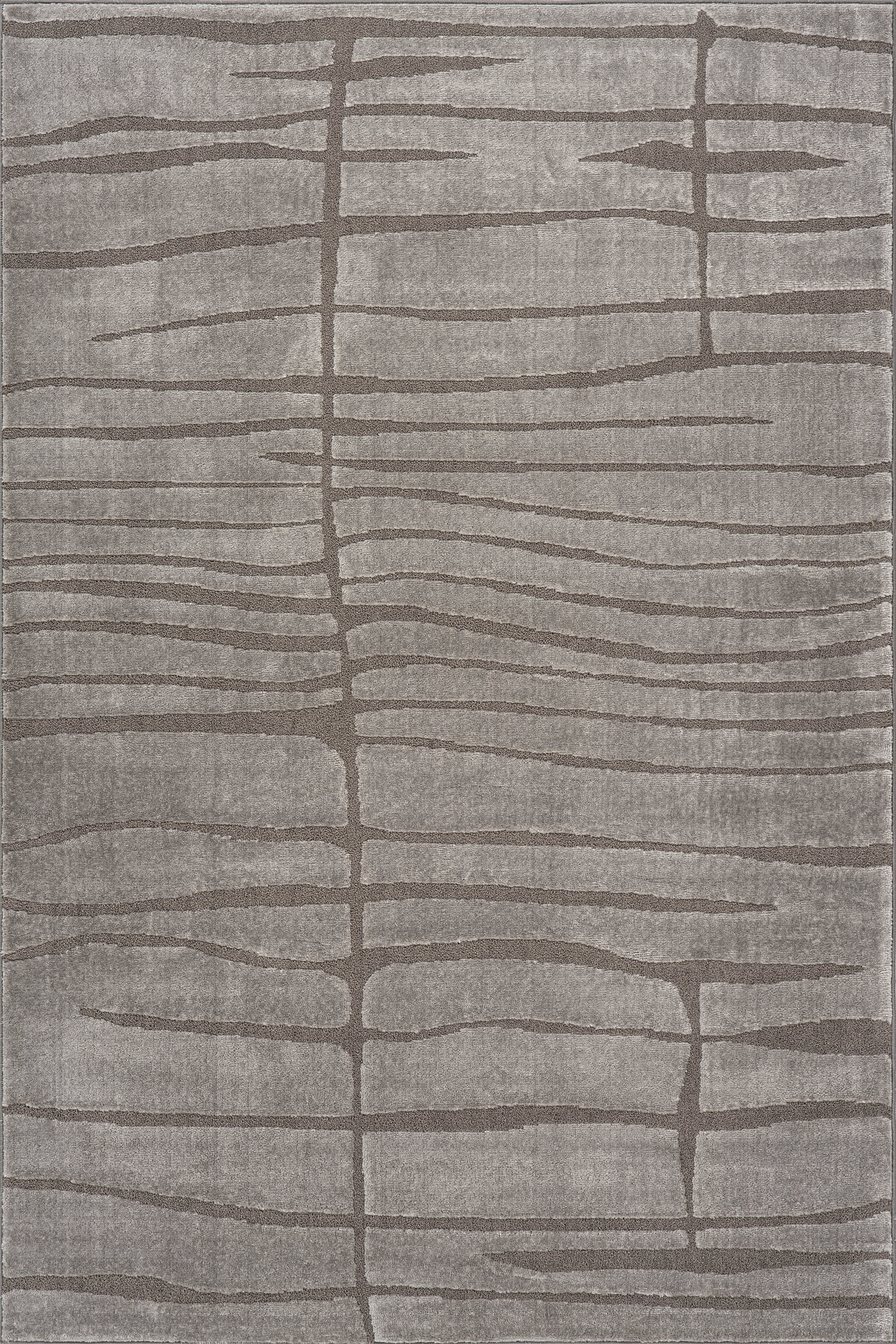 Rima Modern Abstract Rug | Brown