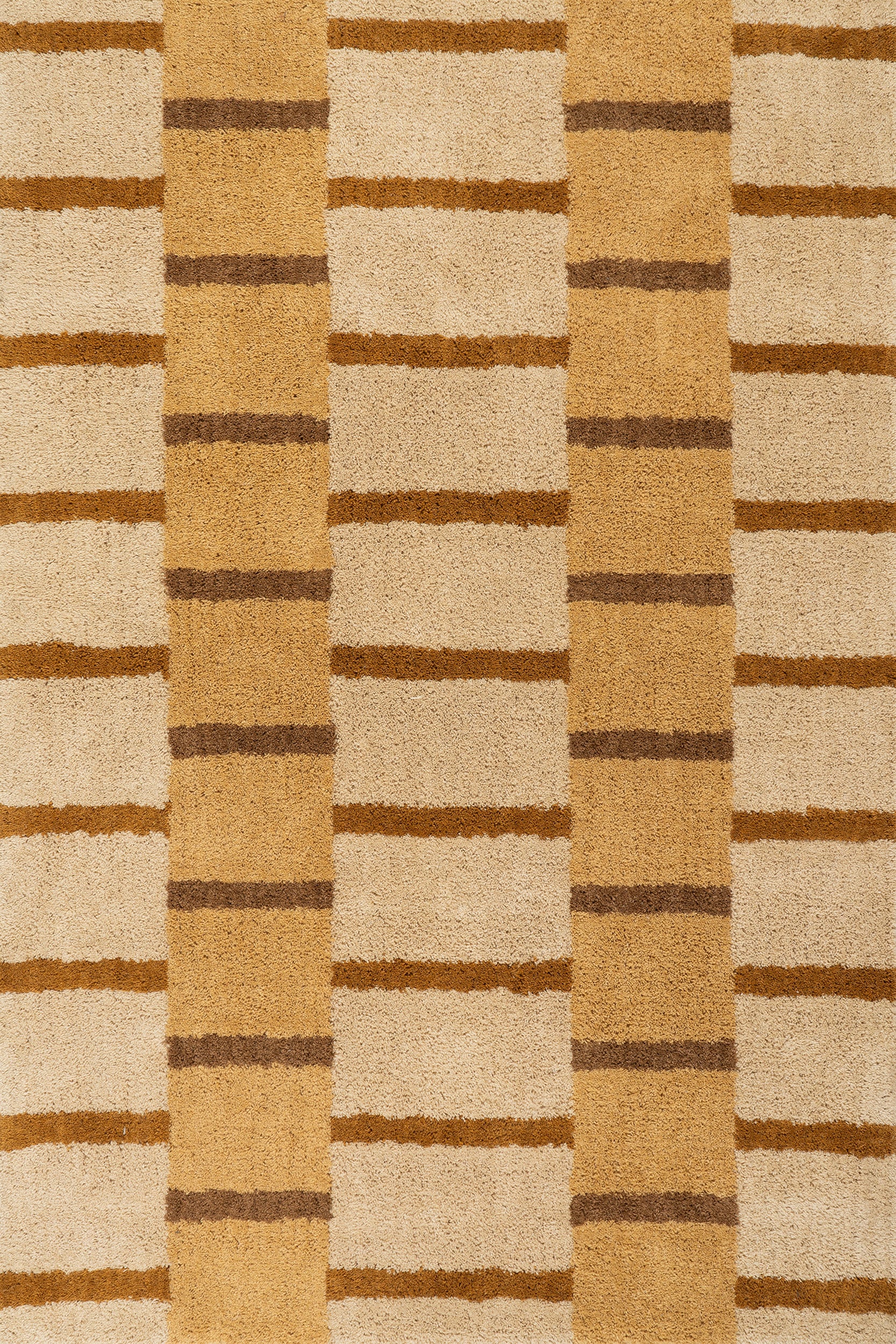 Saga Geometric Rug | Amber
