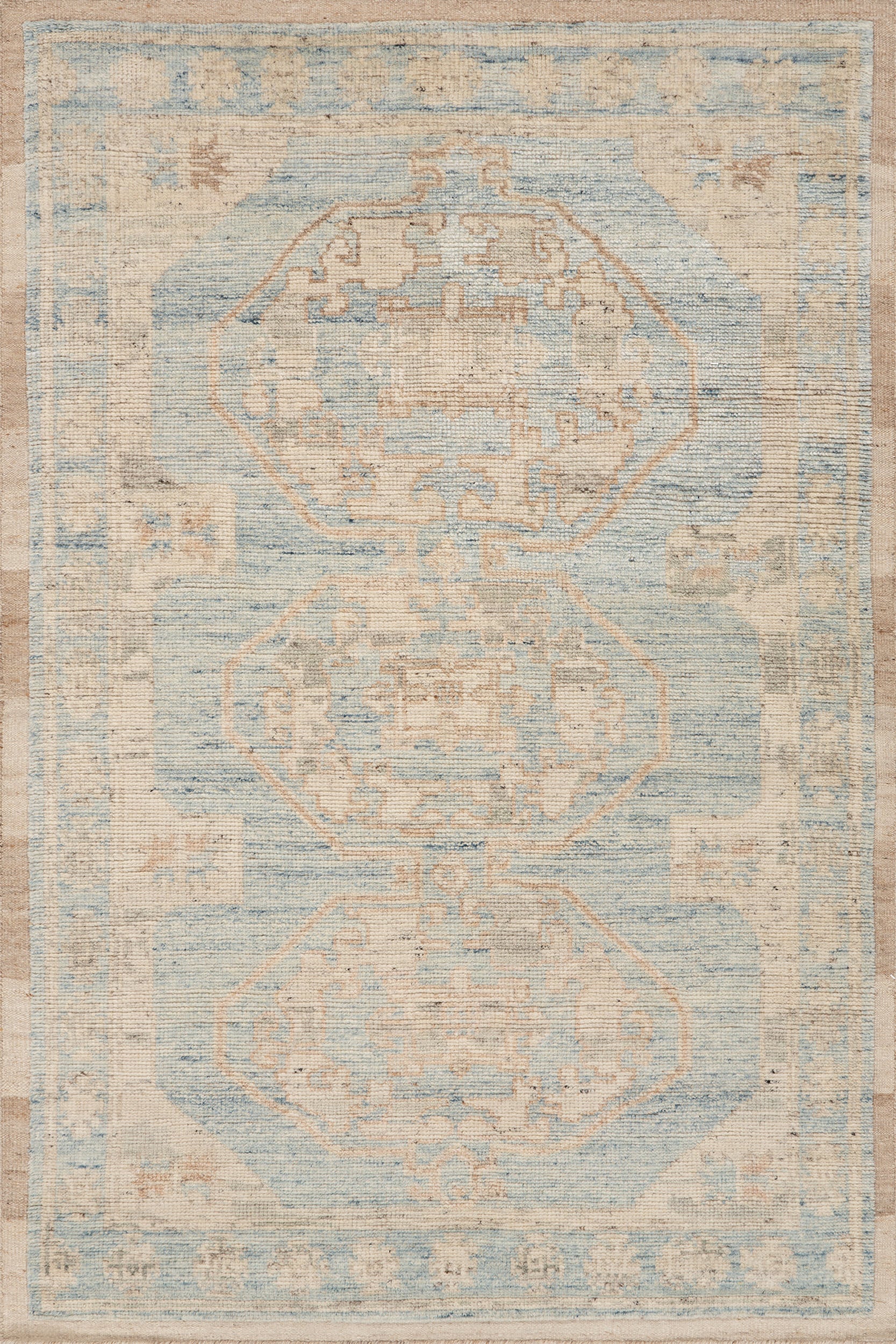 Sarya Traditional Vintage Rug | Blue