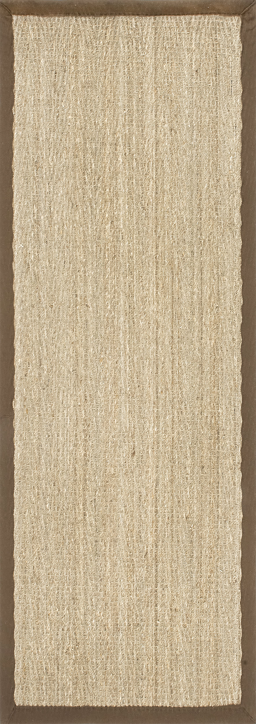 Seagrass Herringbone Rug | Brown