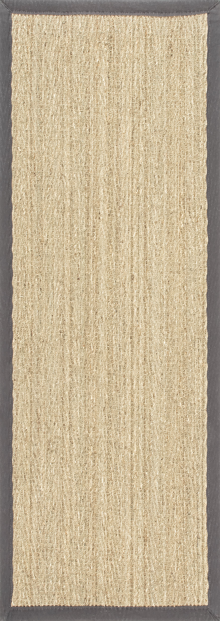 Seagrass Herringbone Rug | Dark Grey