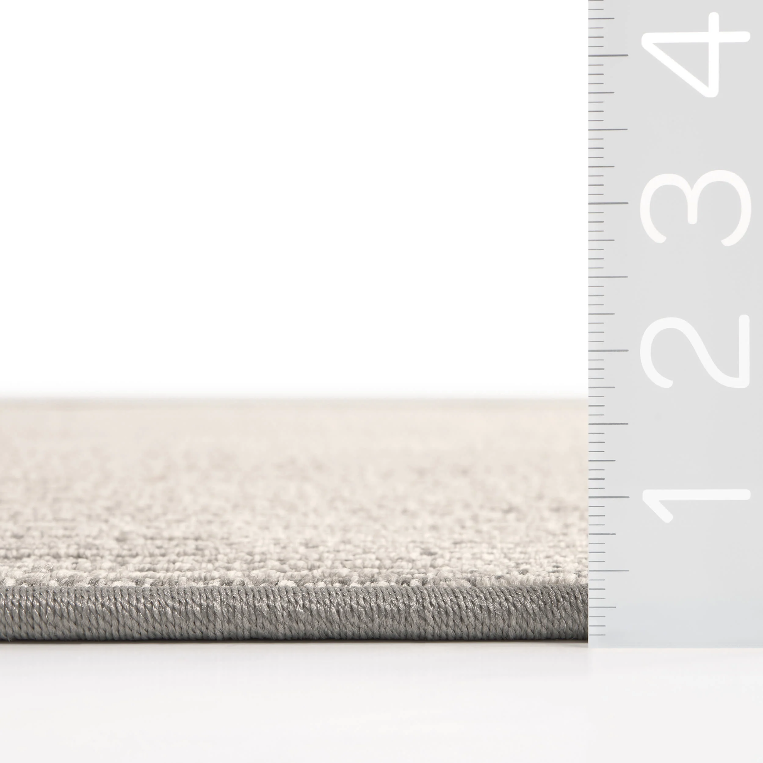 Shrike Textured Custom Rug | Grey - Image 3