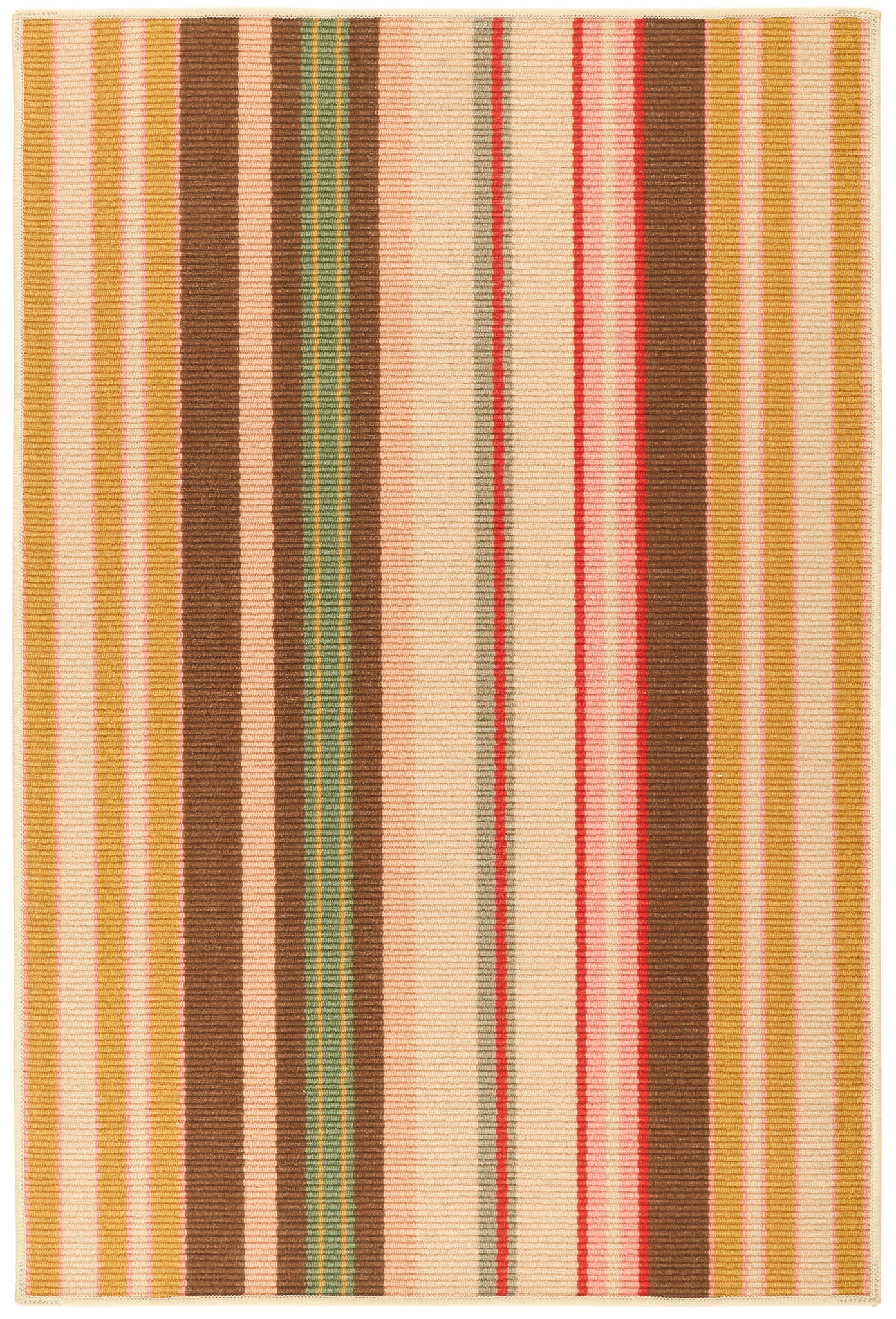 Sienna Stripe Machine Washable Rug | Multi