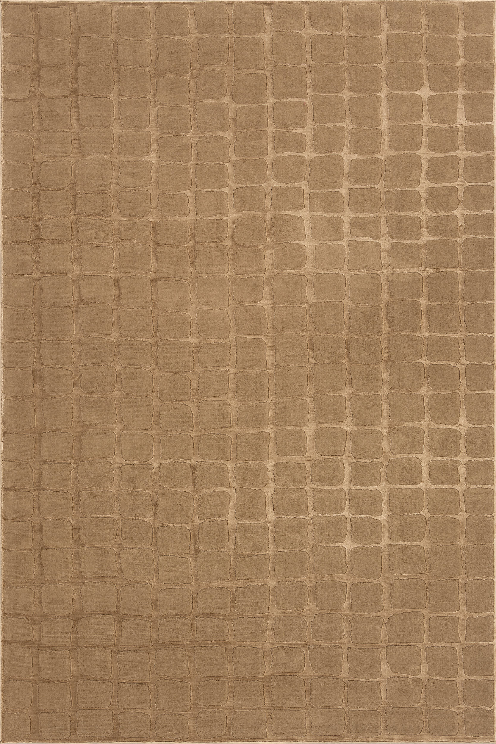 Spring Lake Plush Textured Washable Rug | Sand