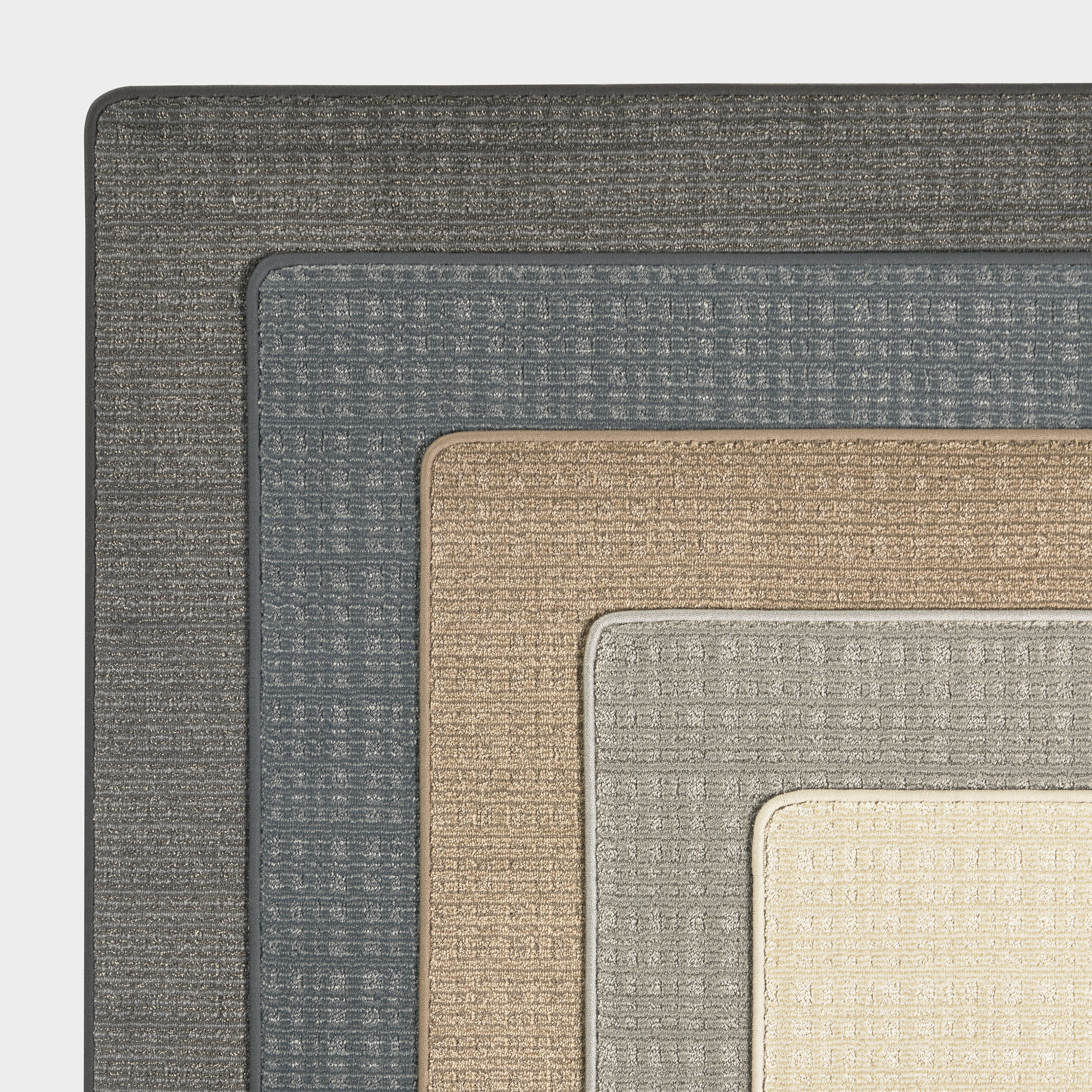 Stilt Micro-Crosshatch Custom Rug | Dark Blue - Image 5