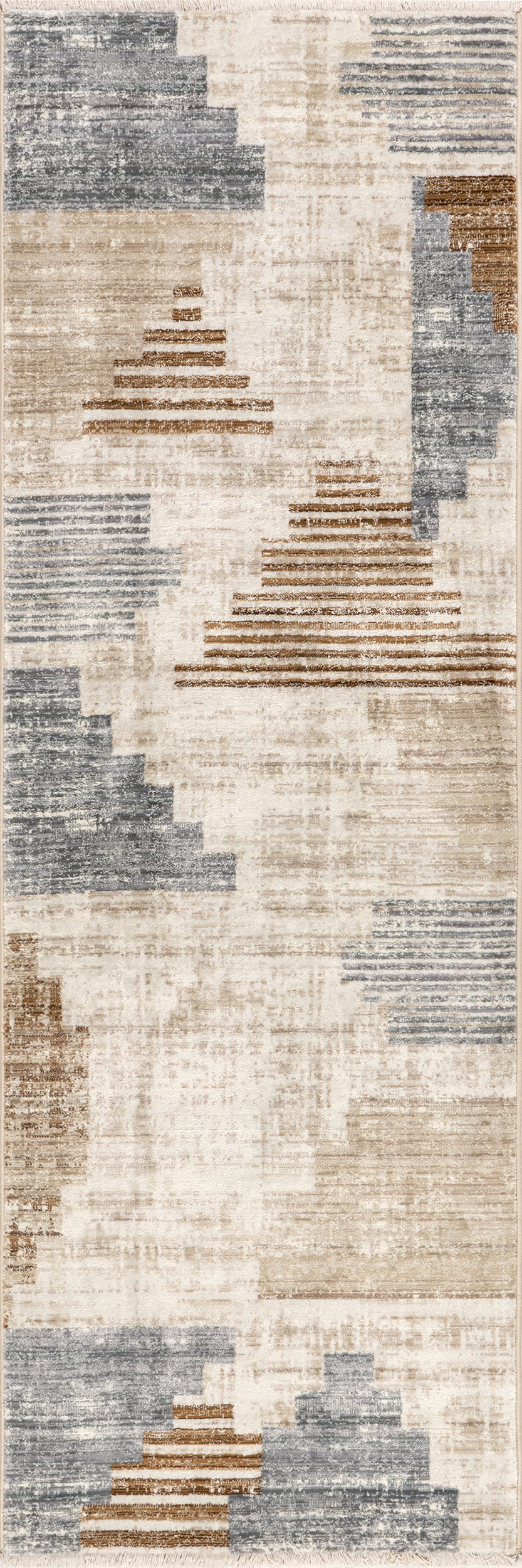 Tani Vintage Blocks Rug | Beige