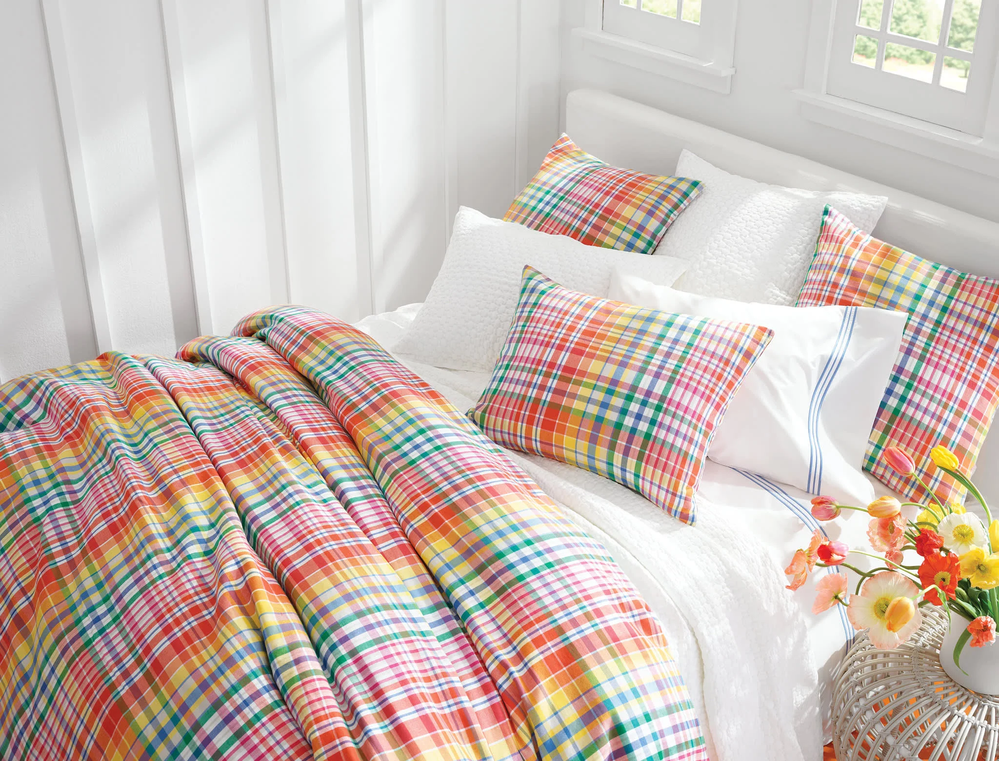 Lodi Matelasse Sham | White - Image 2
